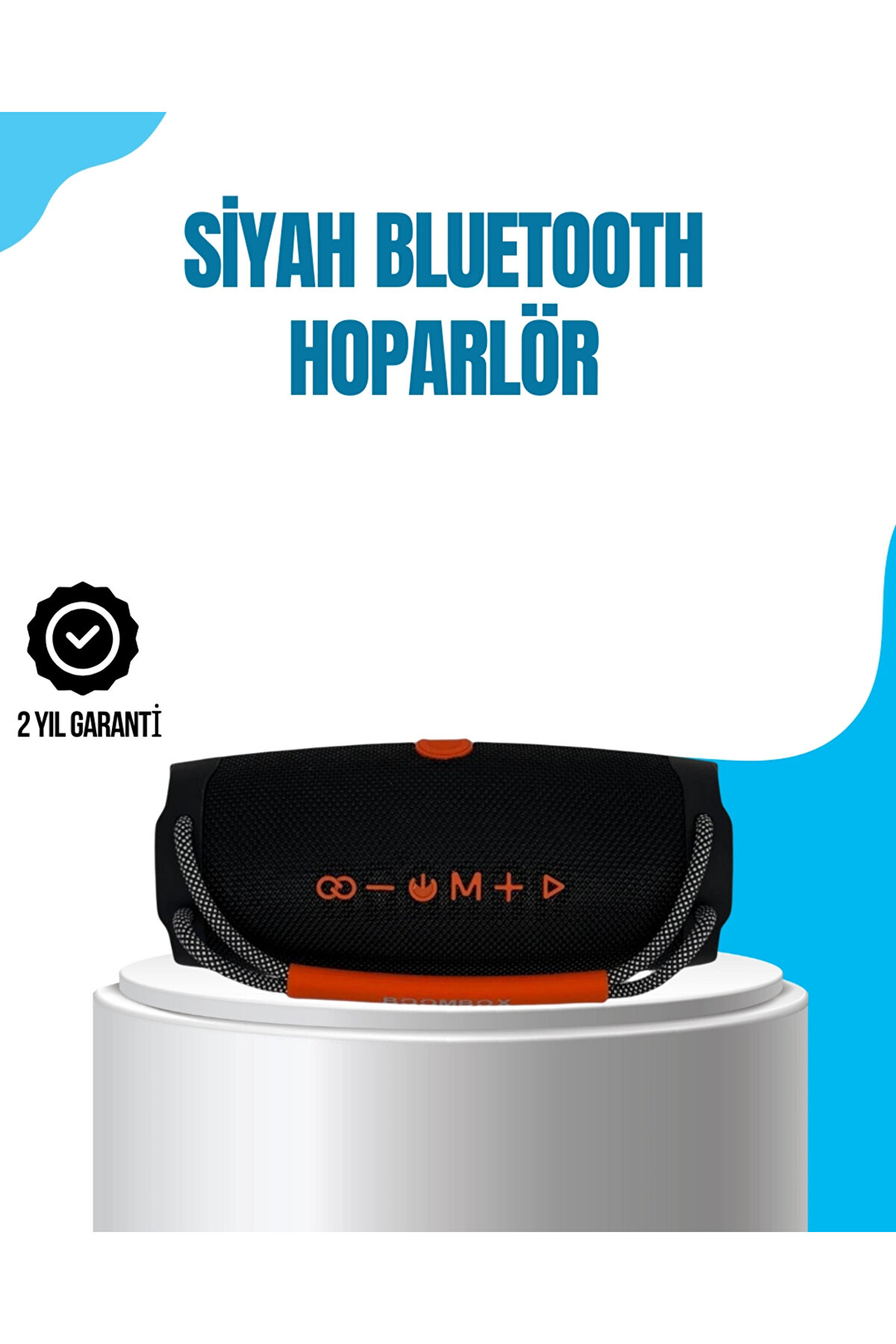 Buti̇k Bluetooth 5.1 Kablosuz Hoparl&ouml;r Deri̇n Bas Rgb Işıklı