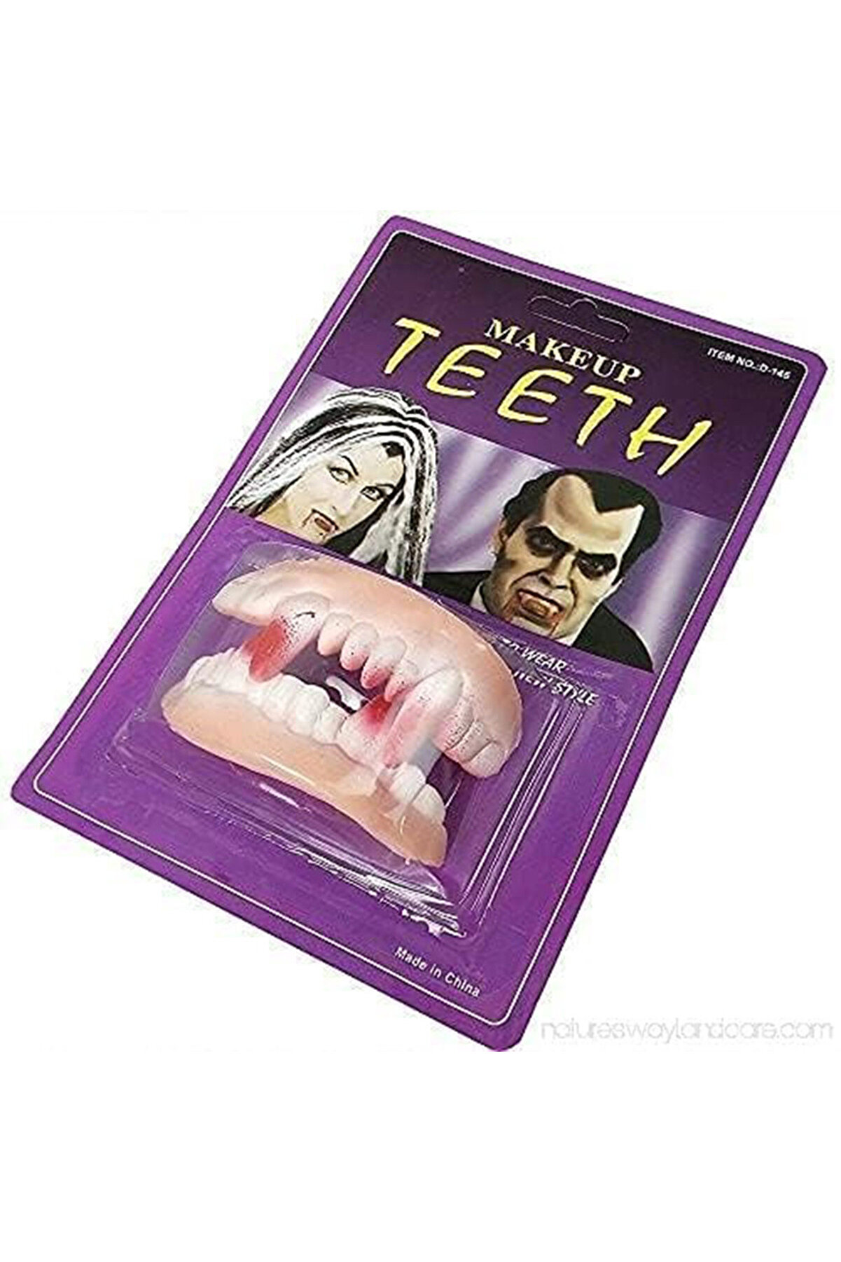 Go İthalat Takma Vampi̇r Di̇şi̇ 2 Adet Vampi̇r Ve Seyrek Model (5473)