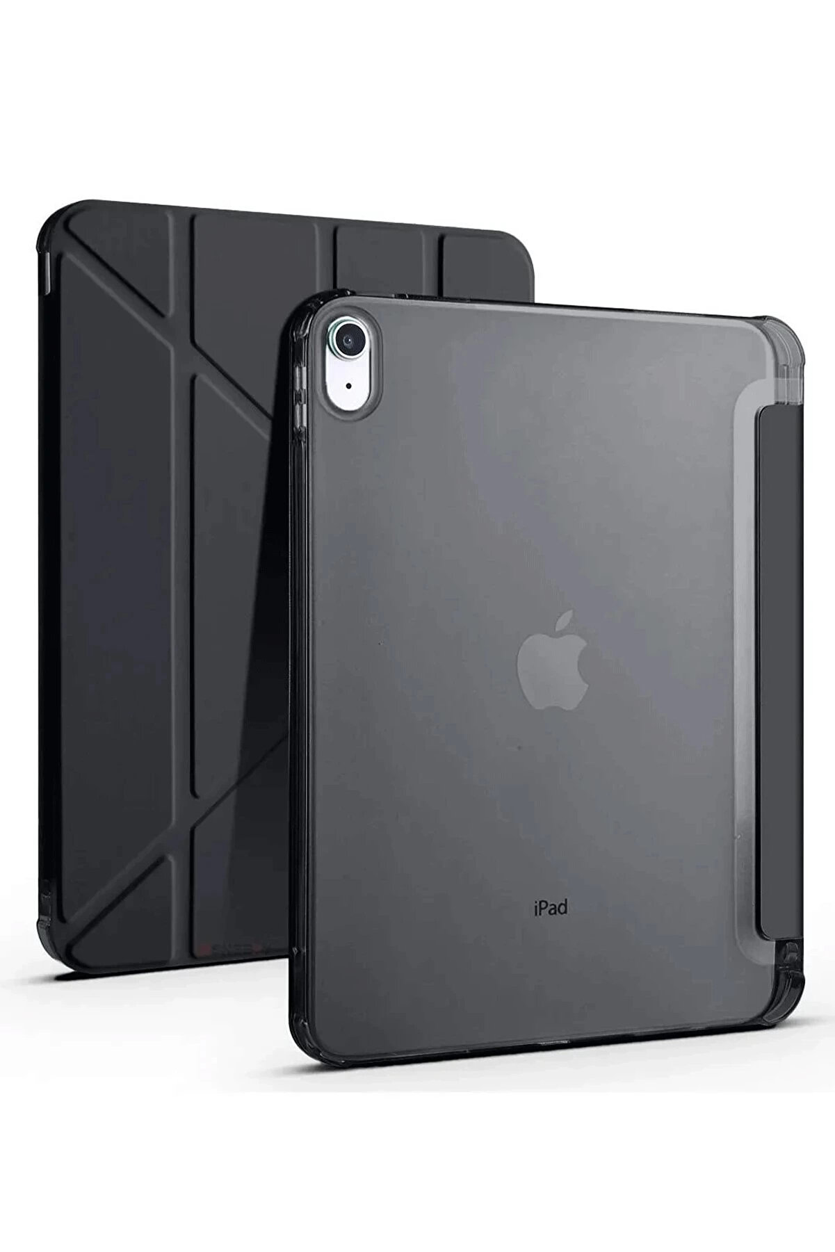 Buti̇k İpad 2022 10.9 (10.Nesi̇l) Kılıf Kalemli̇kli̇ Mars Tablet Kılıfı - Si̇yah-(5796) - Captai̇nsmoda531