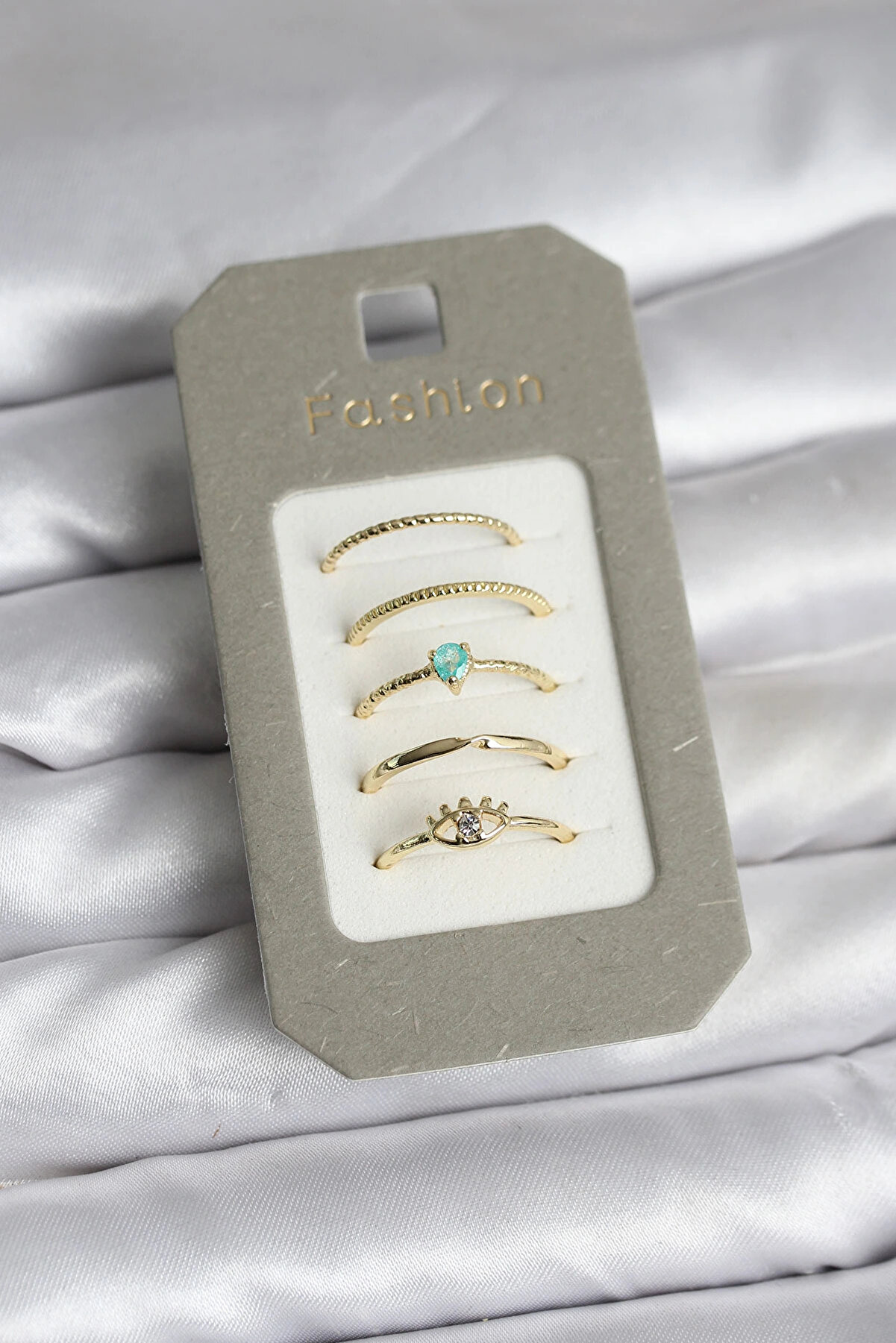 Buti̇k Pi̇ri̇n&ccedil; Gold Renk 5 Li̇ Y&uuml;z&uuml;k Seti̇