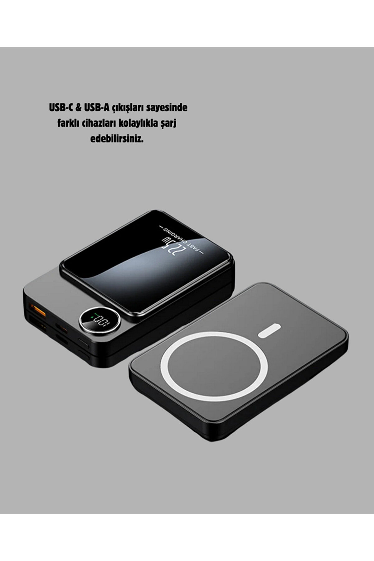 Zero Land Lvsqvr Magsafe Uyumlu Powerbank 20W (82800) Pd 15W