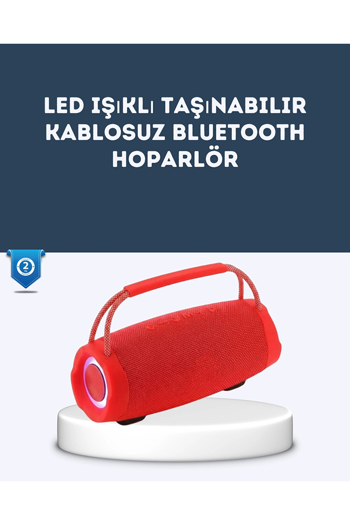 Buti̇k Tf Kart Ve Aux Destekli̇ Ipx6 Suya Dayanıklı Bluetooth Hoparl&ouml;r