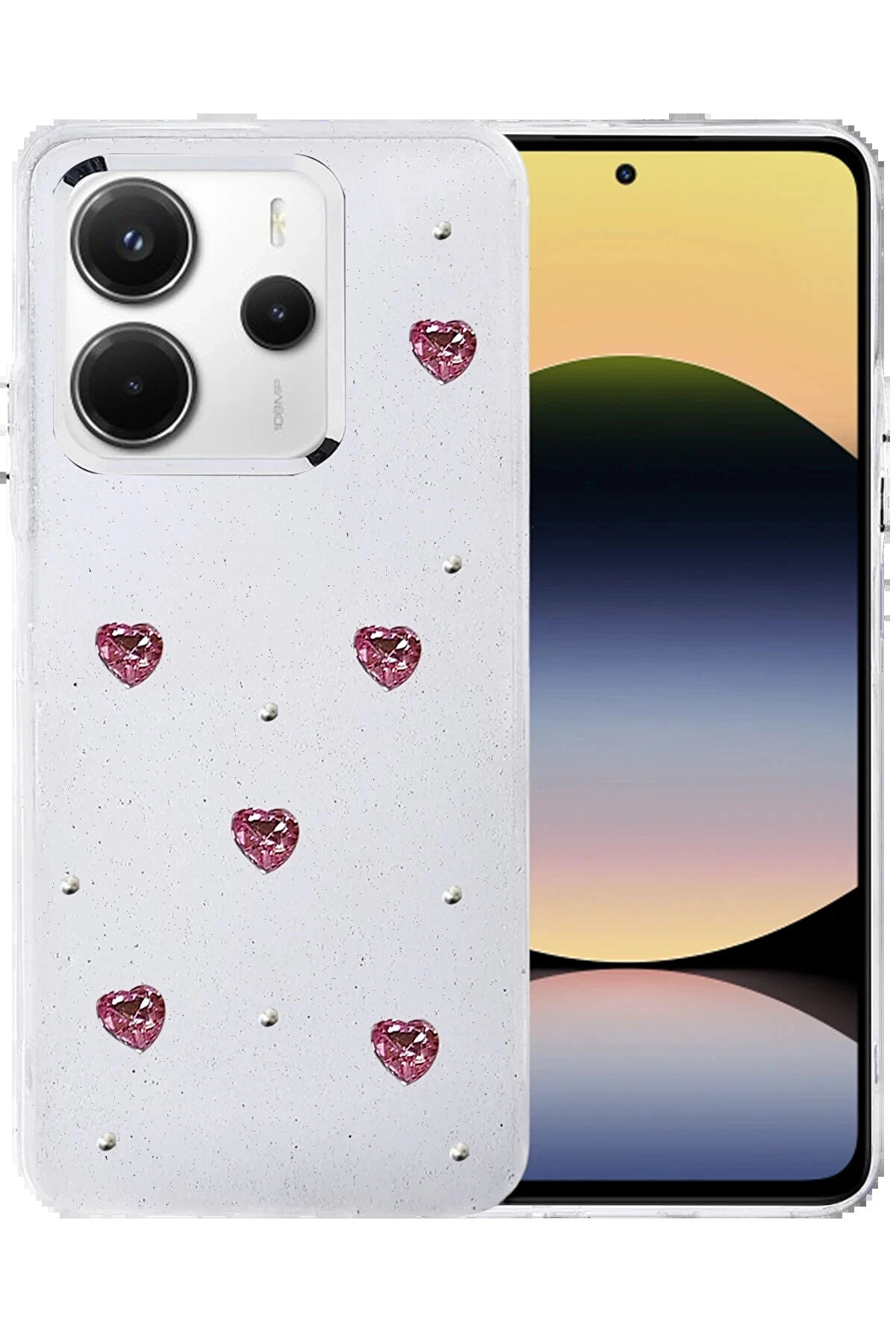 Buti̇k Xi̇aomi̇ Redmi̇ Note 14 4G Fi̇yonk Desenli̇ Kapak - Desen 4-(5796)