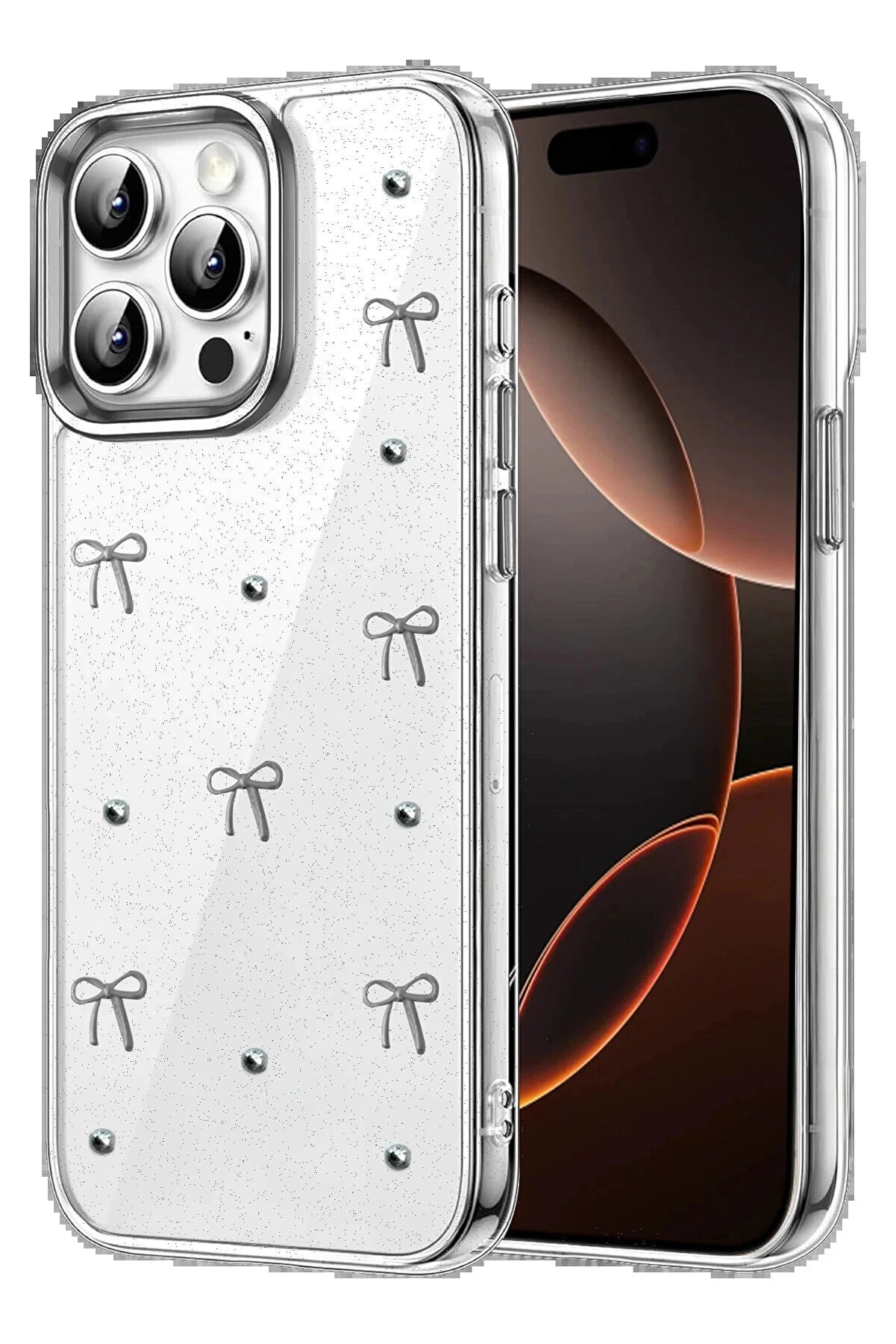 Buti̇k Apple İphone 14 Pro Max Fi̇yonk Desenli̇ Kapak - Desen 6-(5796)