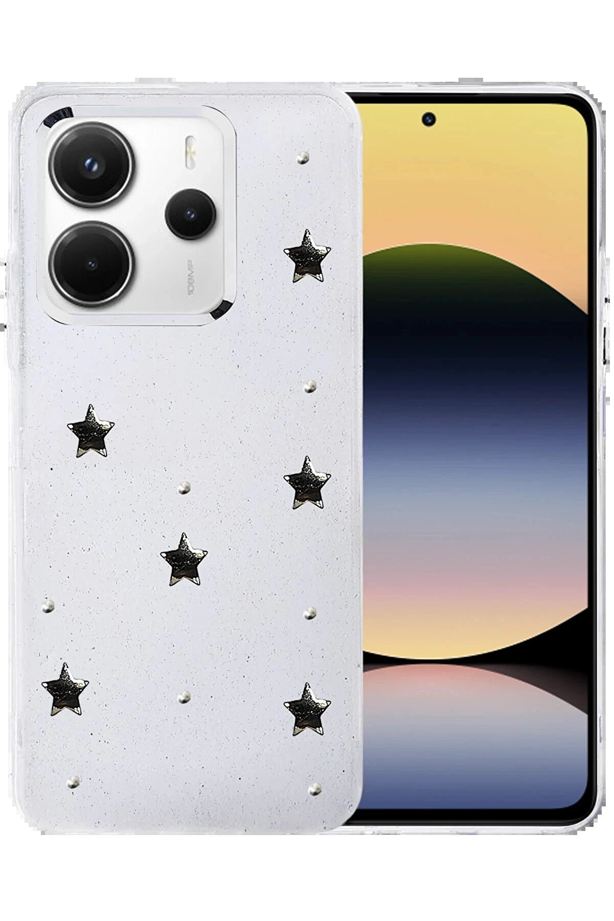 Buti̇k Xi̇aomi̇ Redmi̇ Note 14 4G Fi̇yonk Desenli̇ Kapak - Desen 8-(5796)