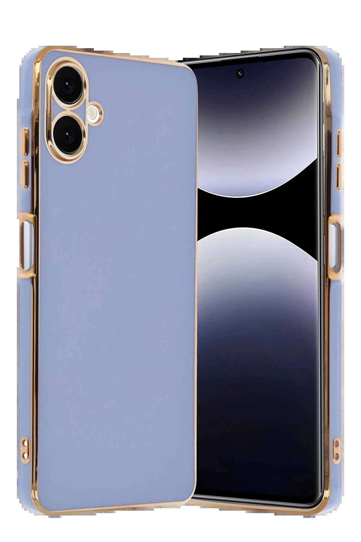 Buti̇k Samsung Galaxy A07 4G Volet Si̇li̇kon - Mavi̇-(5796)