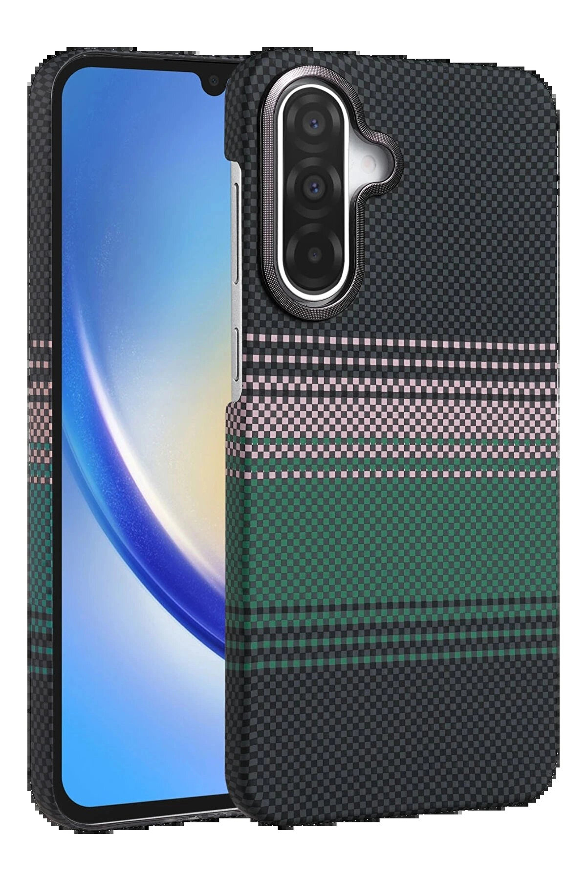 Buti̇k Samsung Galaxy A17 5G Vega Magsafe Kapak - Yeşi̇l-(5796)