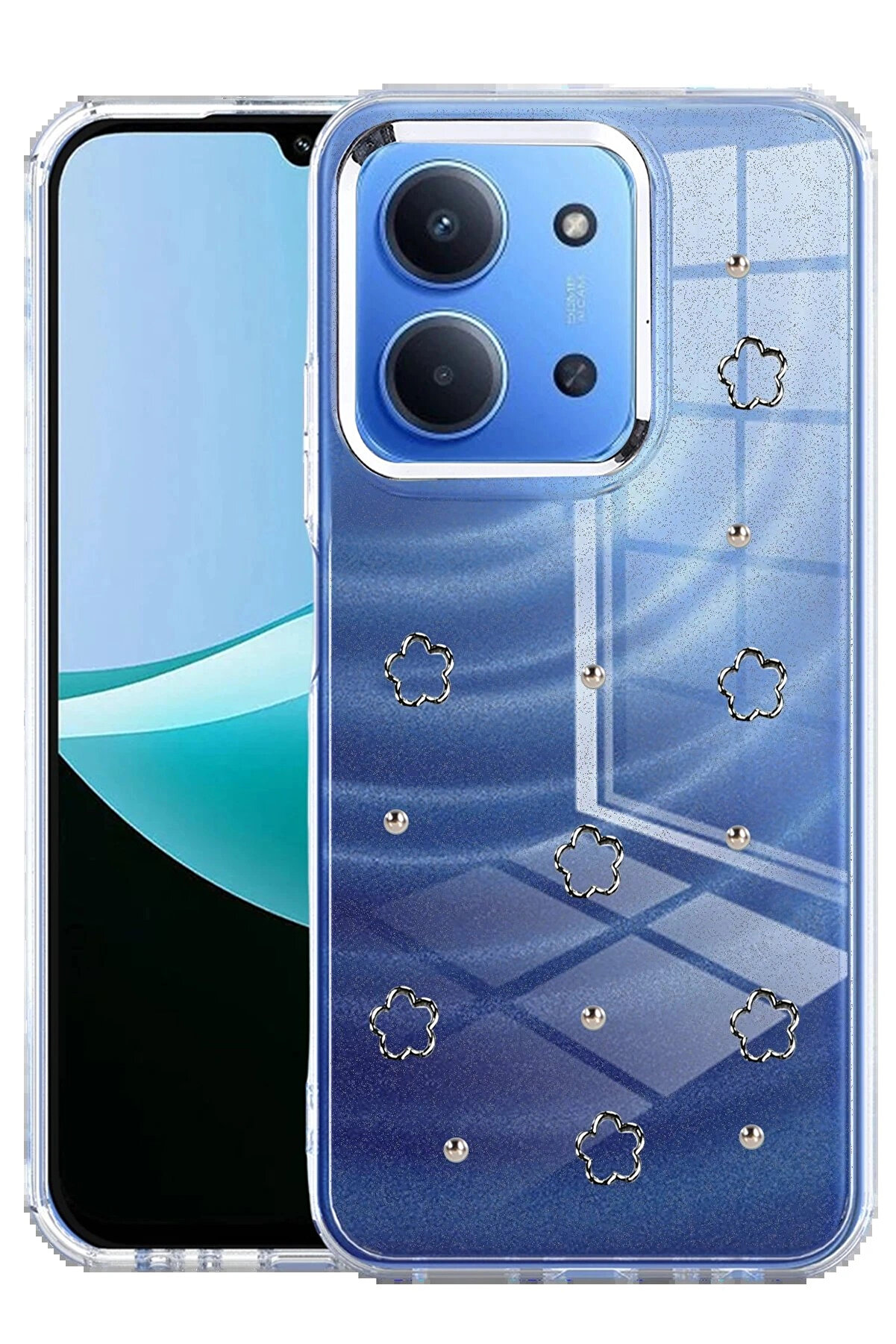 Buti̇k Xi̇aomi̇ Redmi̇ 15C 4G Fi̇yonk Desenli̇ Kapak - Desen 2-(5796)