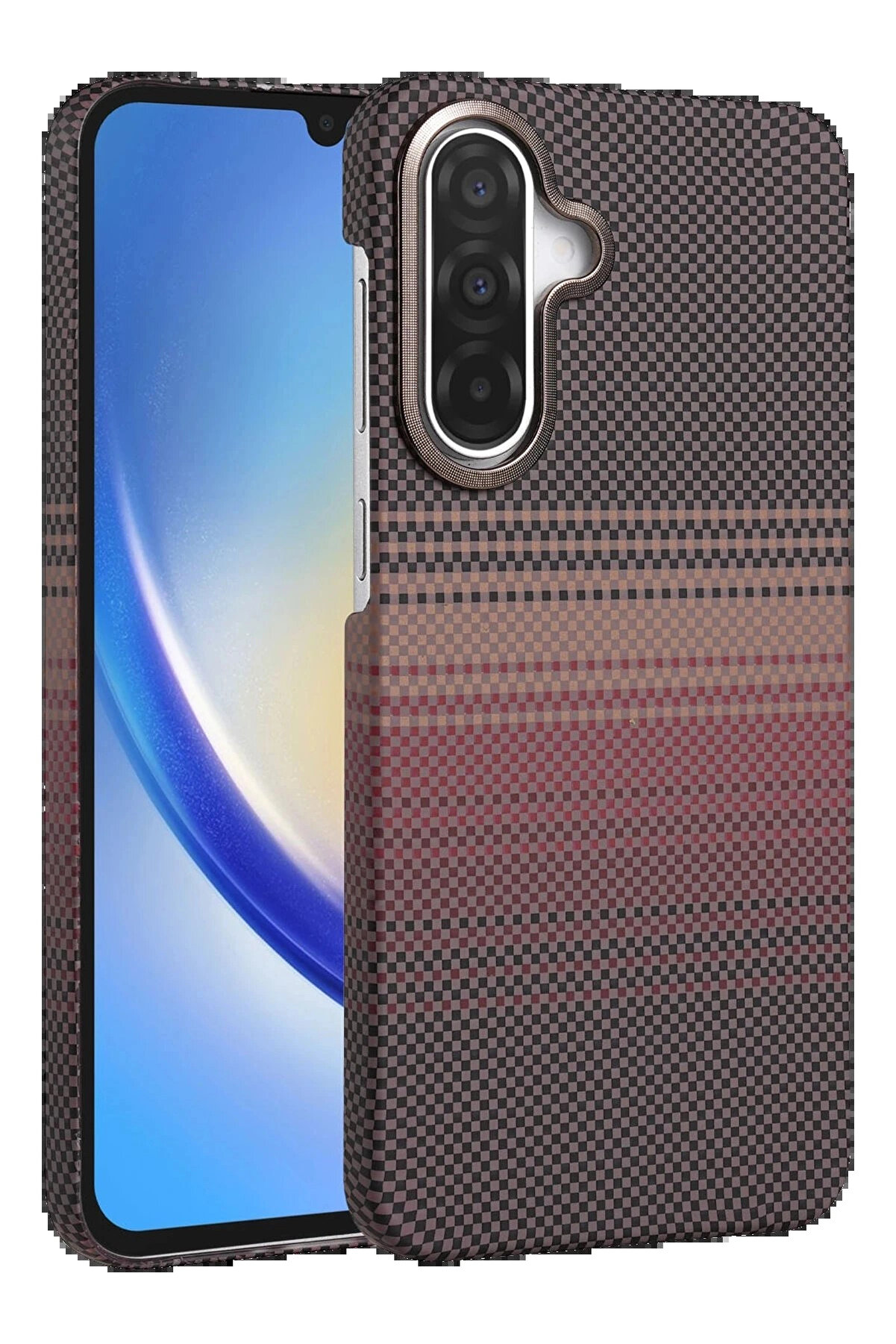 Buti̇k Samsung Galaxy A17 5G Vega Magsafe Kapak - &Ccedil;&ouml;l Ti̇tanyum-(5796)