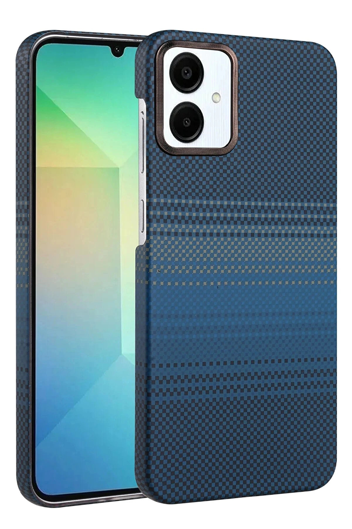 Buti̇k Samsung Galaxy A07 4G Vega Magsafe Kapak - Mavi̇-(5796)