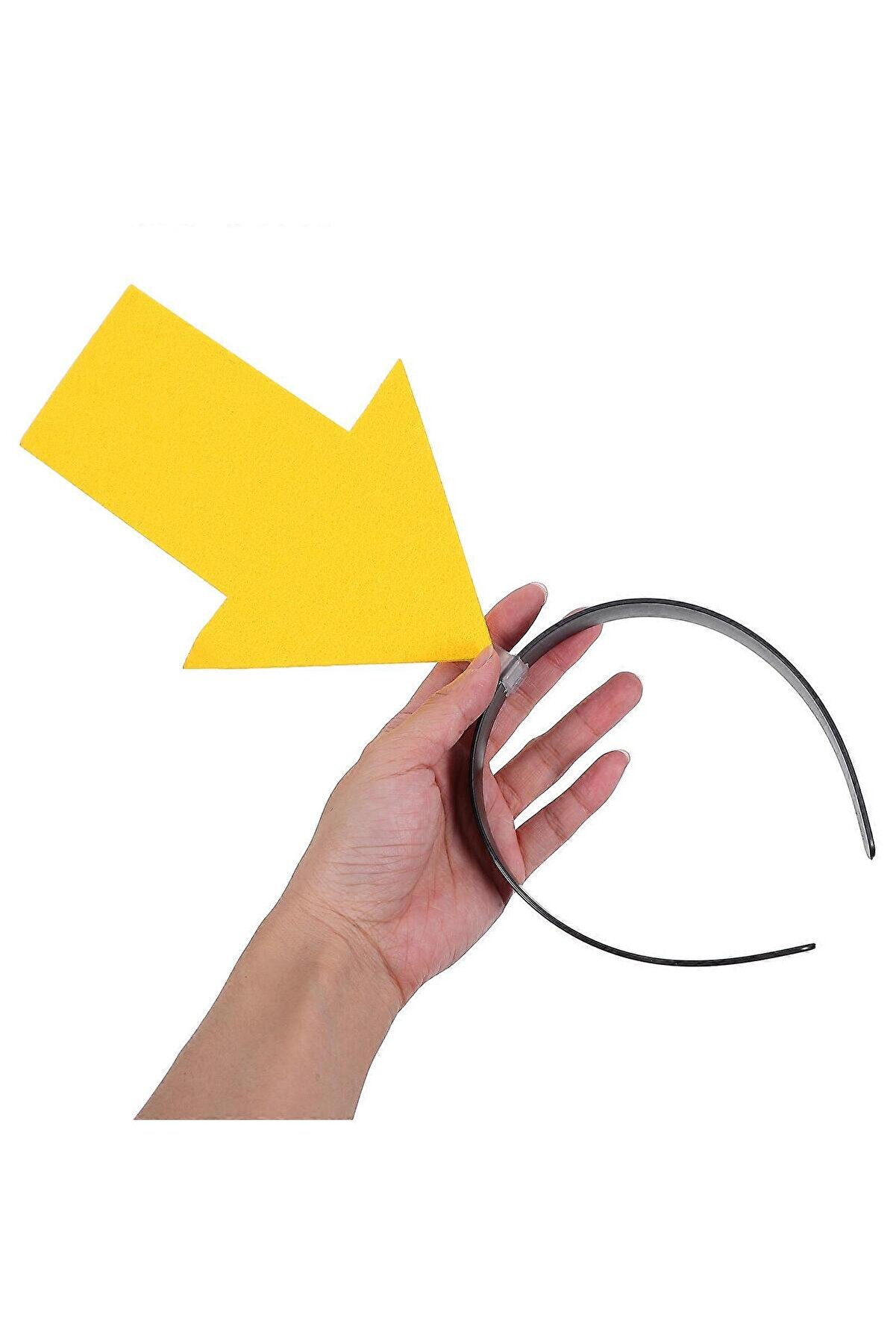 Ethab Ti̇caret Ki̇şi̇selleşti̇ri̇lebi̇li̇r Ok Ta&ccedil; &ndash; &Uuml;zeri̇ne Yazı Yazılabi̇len Parti̇ Tacı Sarı Renk