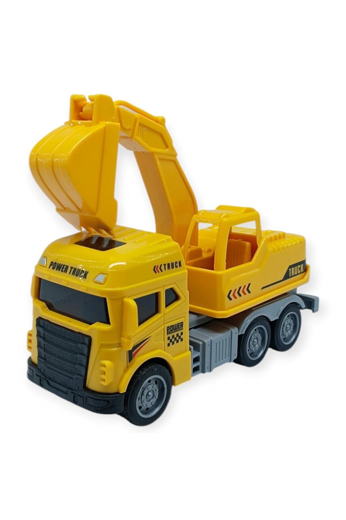 Ethab Ti̇caret İş Maki̇naları Seri̇si̇ - 4L&uuml; Set Cm - Mi̇kser Vi̇n&ccedil; Kamyon Kep&ccedil;e Seti̇