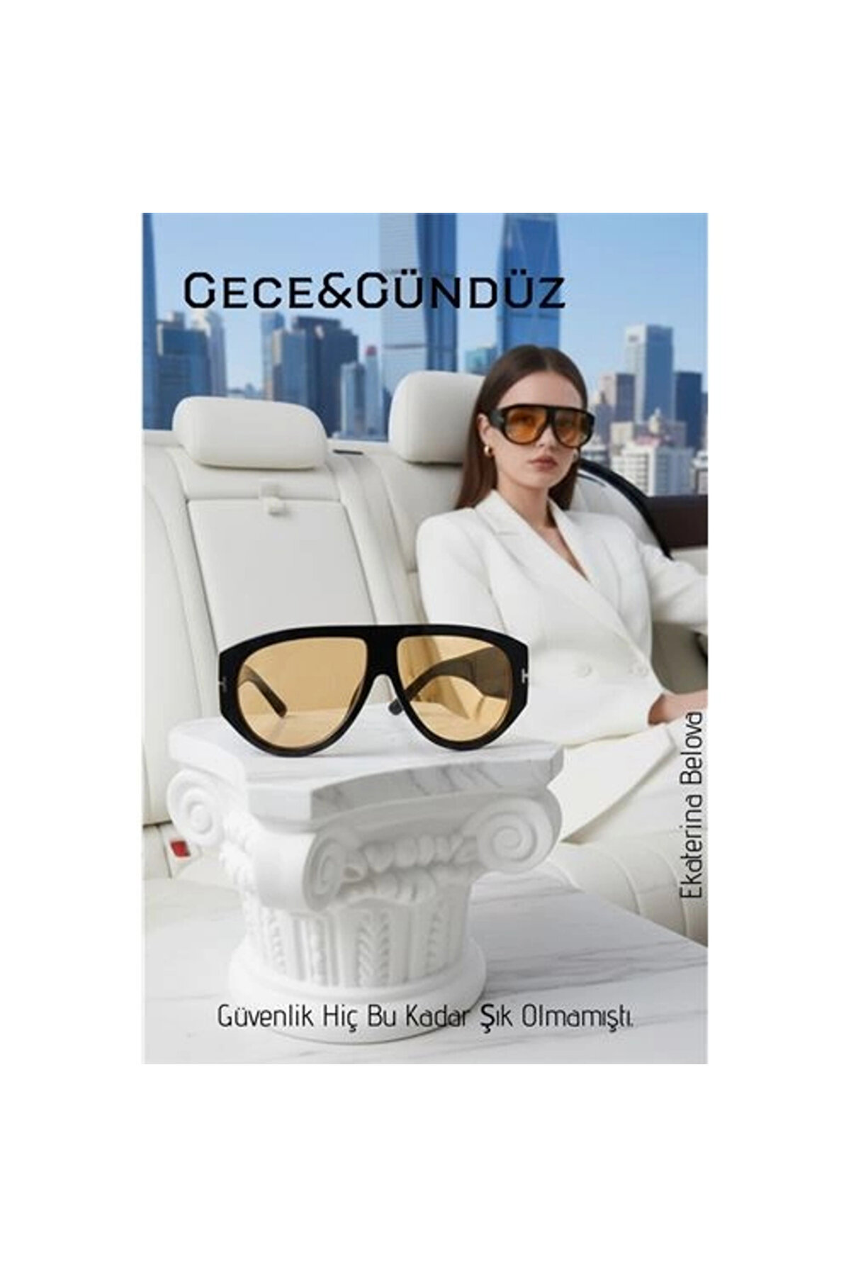 Buti̇k Premi̇um Gece Ve G&uuml;nd&uuml;z G&ouml;r&uuml;ş Kadın S&uuml;r&uuml;ş G&ouml;zl&uuml;ğ&uuml; - Anti̇-Refle L&uuml;ks Tasarım