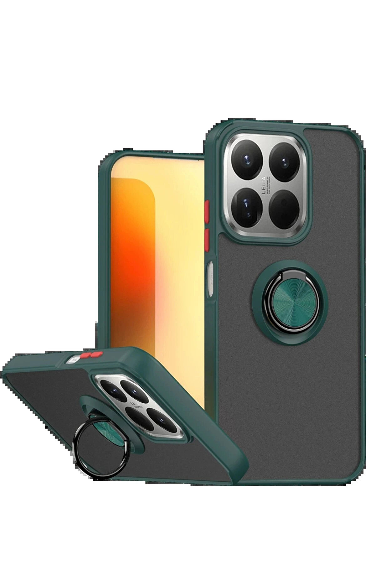 Buti̇k Xi̇aomi̇ Mi̇ 15T Montreal Y&uuml;z&uuml;kl&uuml; Si̇li̇kon Kapak - Yeşi̇l-(5796)