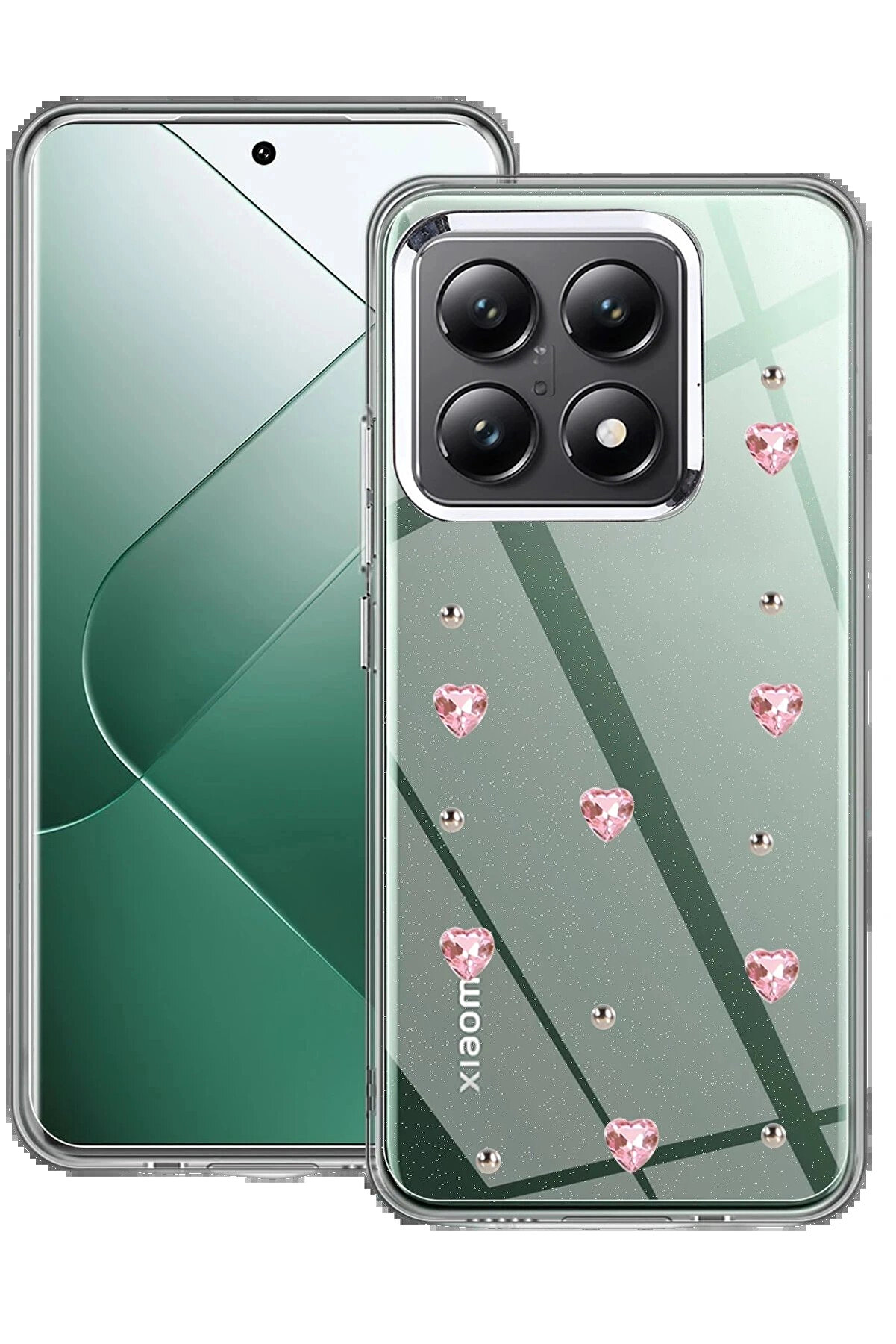 Buti̇k Xi̇aomi̇ Mi̇ 14T Pro Fi̇yonk Desenli̇ Kapak - Desen 3-(5796)