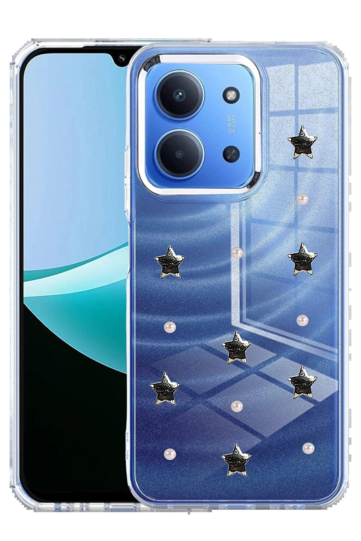 Buti̇k Xi̇aomi̇ Redmi̇ 15C 4G Fi̇yonk Desenli̇ Kapak - Desen 7-(5796)