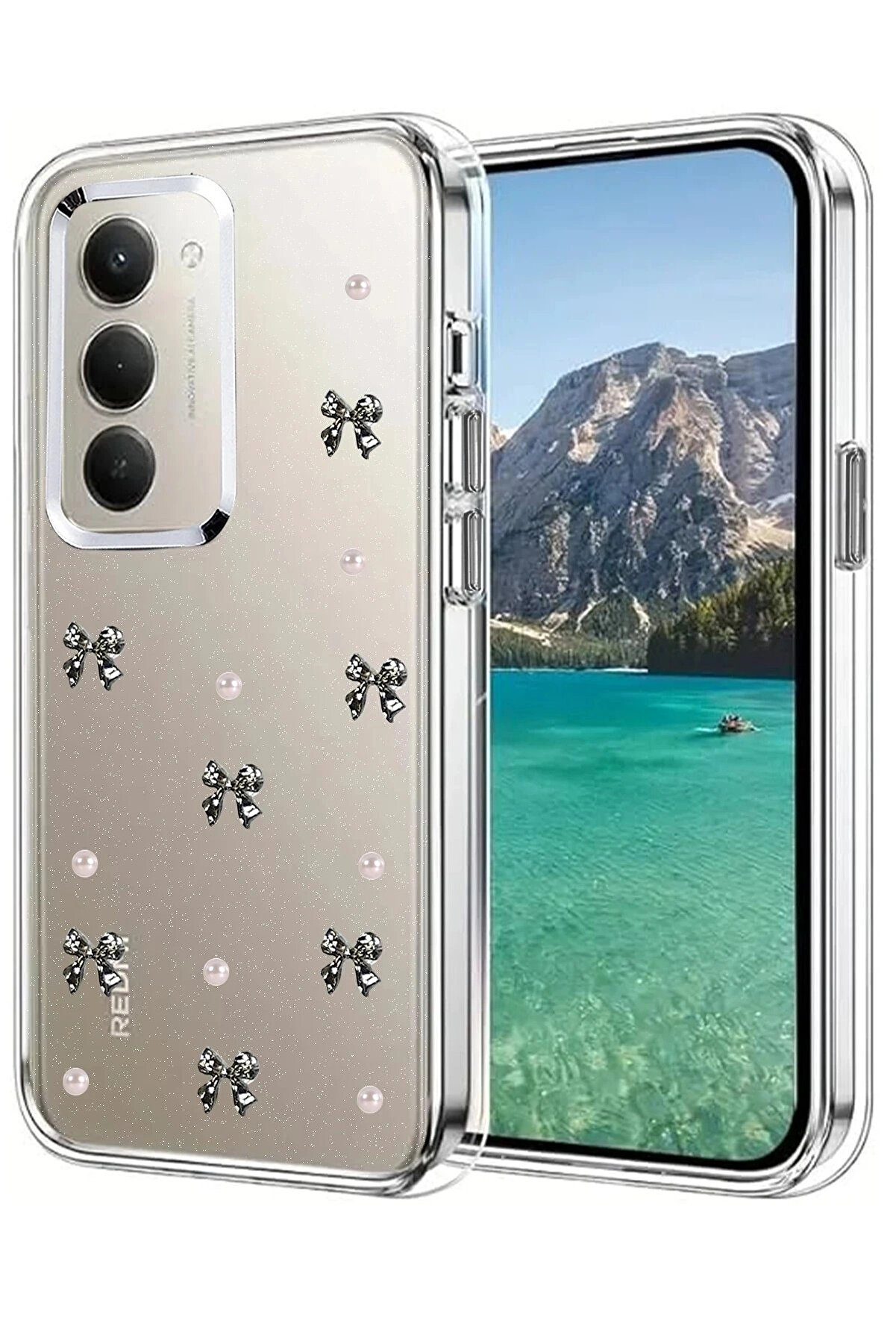 Buti̇k Xi̇aomi̇ Redmi̇ 15 4G Fi̇yonk Desenli̇ Kapak - Desen 8-(5796)