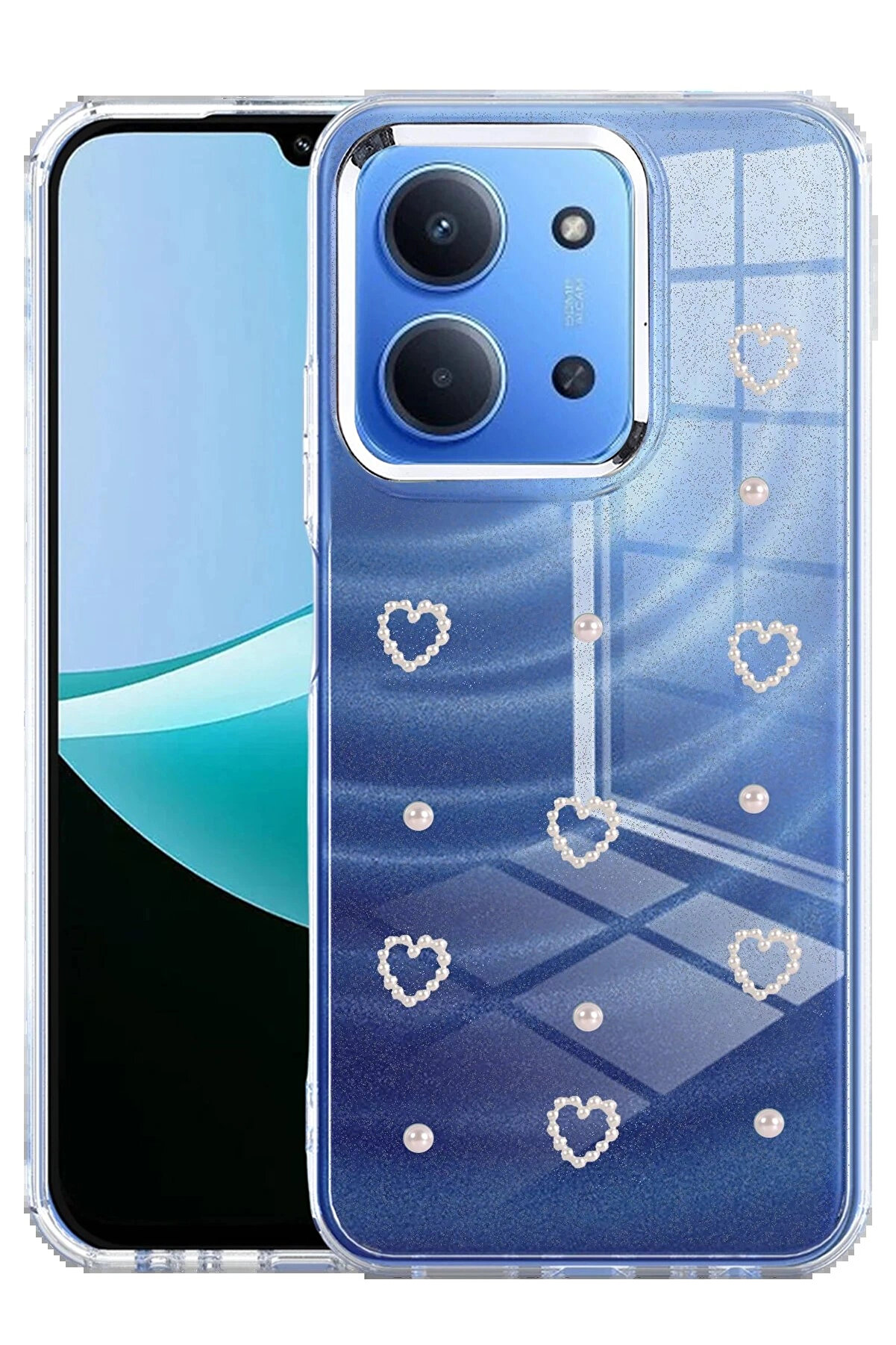 Buti̇k Xi̇aomi̇ Redmi̇ 15C 4G Fi̇yonk Desenli̇ Kapak - Desen 10-(5796)