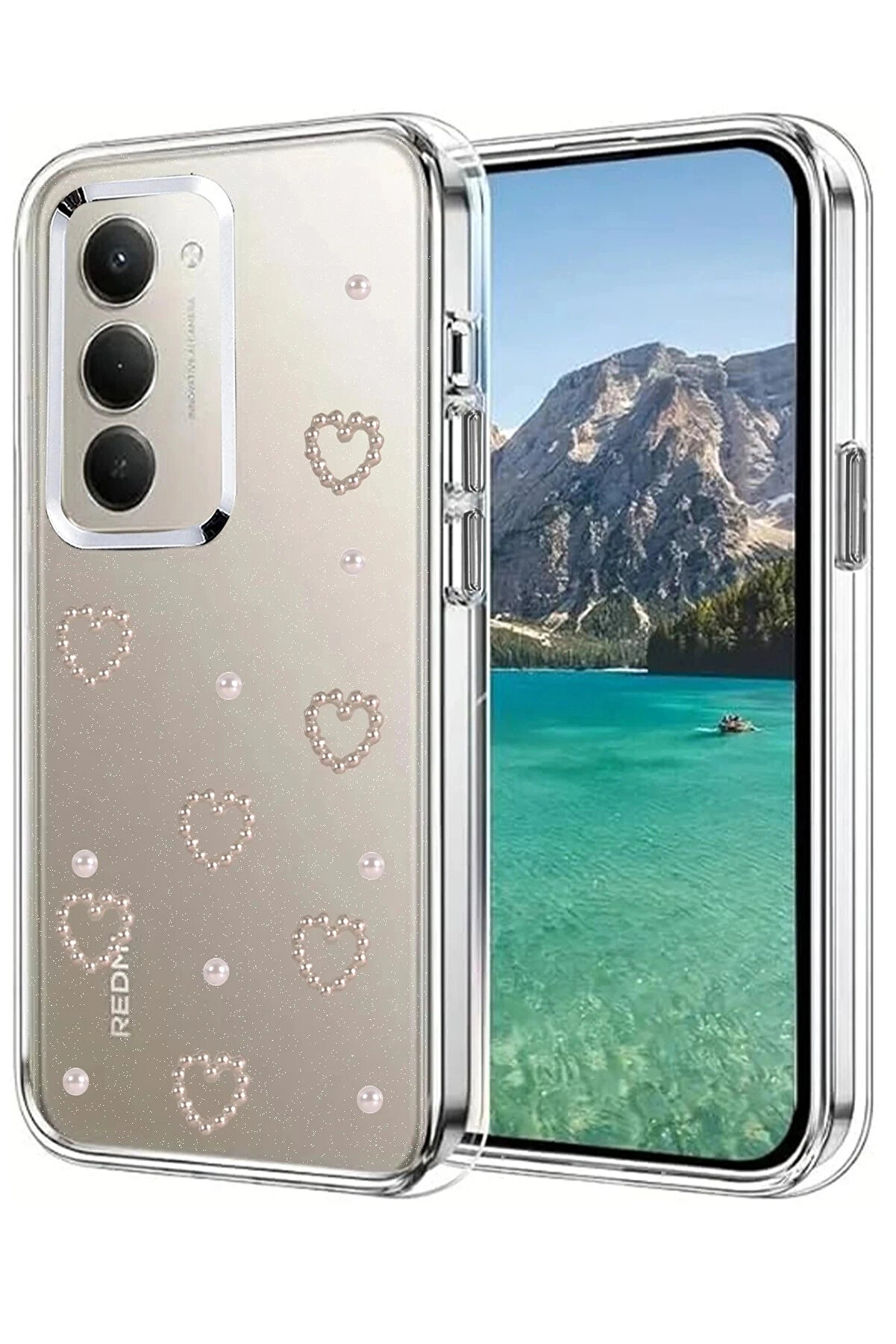 Buti̇k Xi̇aomi̇ Redmi̇ 15 4G Fi̇yonk Desenli̇ Kapak - Desen 10-(5796)