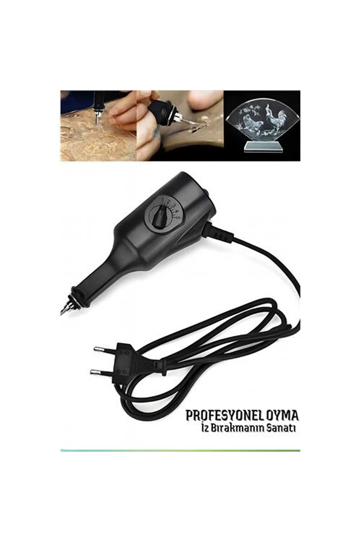 Buti̇k Elektri̇kli̇ Grav&uuml;r Kalemi̇ &ndash; Metal Cam Ahşap İ&ccedil;i̇n Profesyonel Oyma Aleti̇