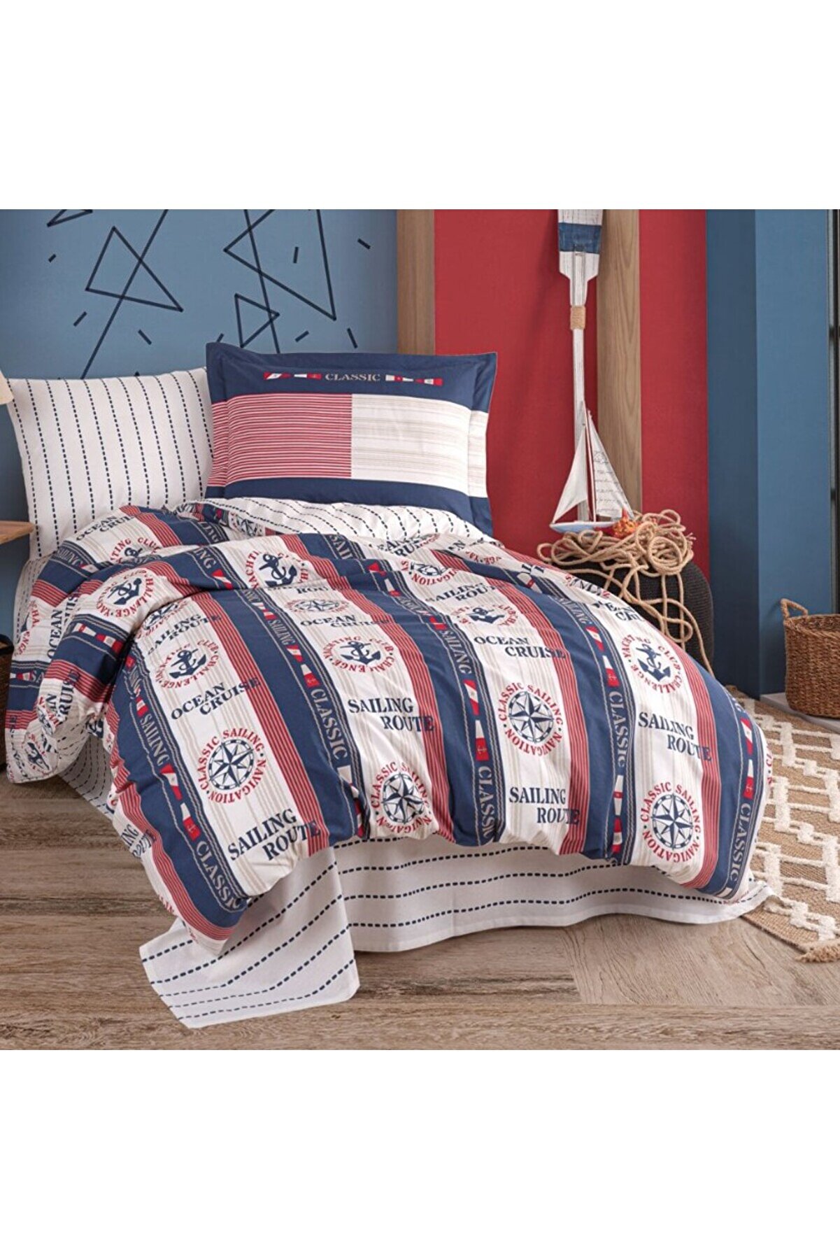 Ethab Ti̇caret Tek Ki̇şi̇li̇k Popli̇n Nev Takımı Mari̇n Laci̇vert