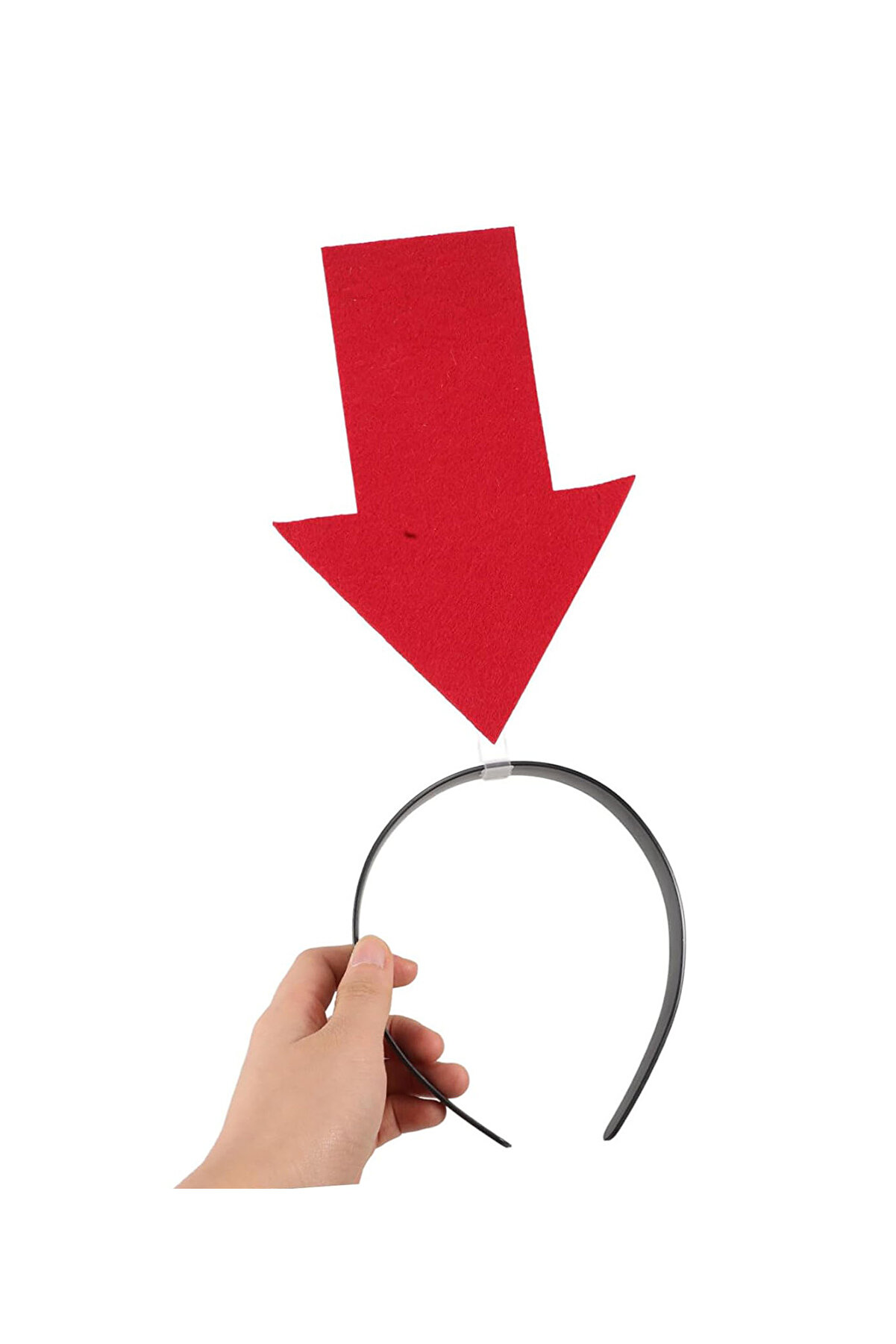 Ethab Ti̇caret Ki̇şi̇selleşti̇ri̇lebi̇li̇r Ok Ta&ccedil; &ndash; &Uuml;zeri̇ne Yazı Yazılabi̇len Parti̇ Tacı Kırmızı Renk