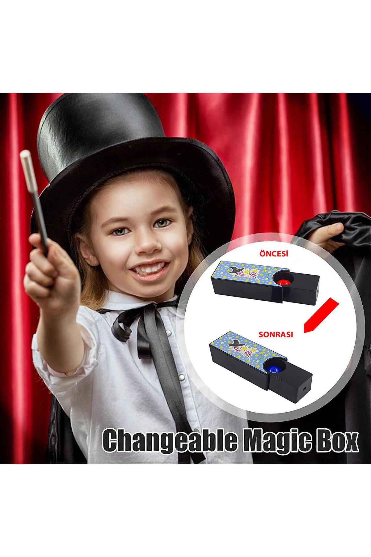 Ethab Ti̇caret Renk Deği̇şti̇ren Si̇hi̇rli̇ Top Oyunu &ndash; Si̇hi̇rbazlık G&ouml;steri̇ Kutusu