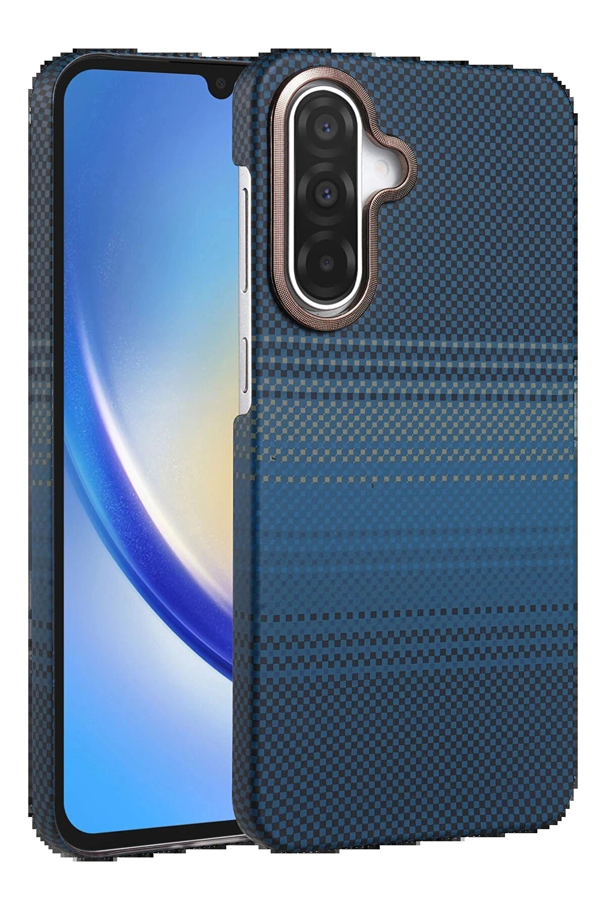 Buti̇k Samsung Galaxy A17 5G Vega Magsafe Kapak - Mavi̇-(5796)