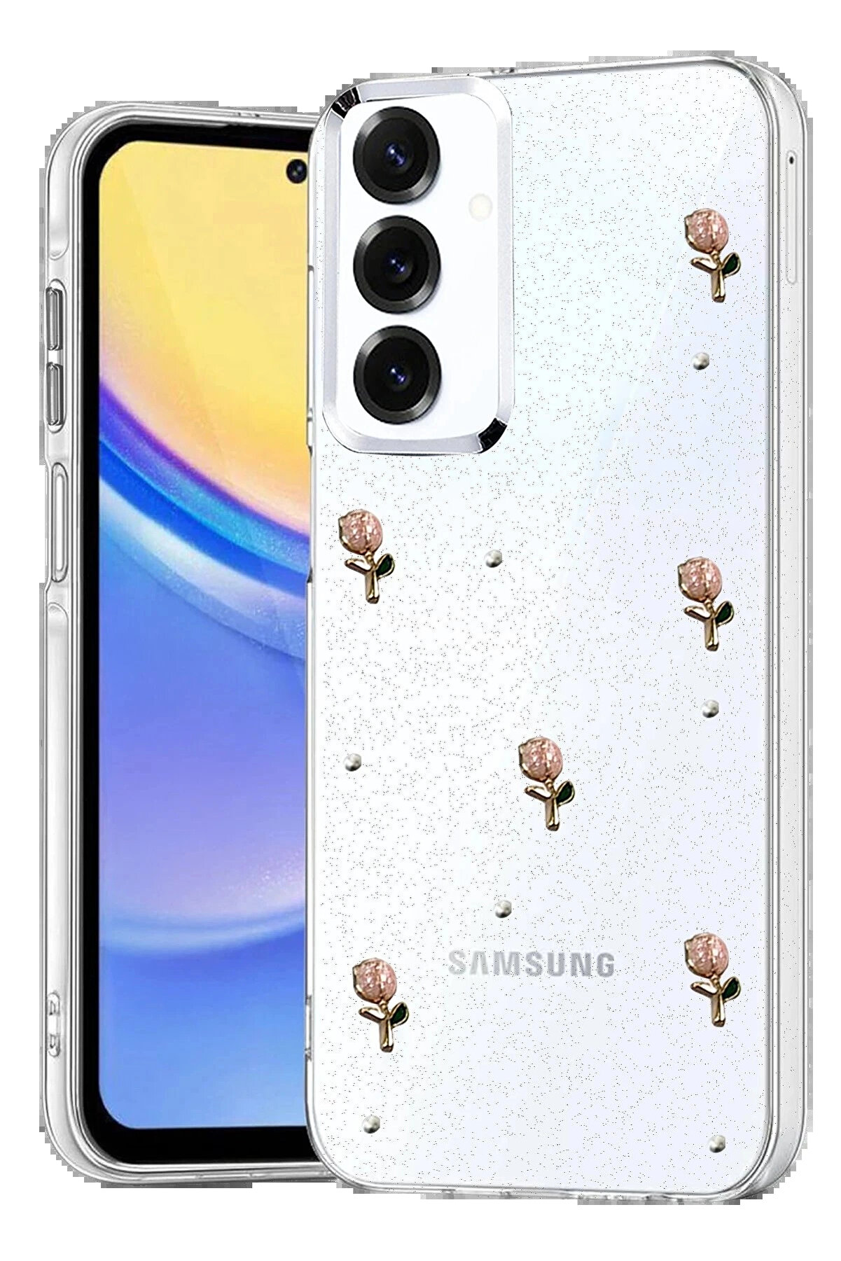 Buti̇k Samsung Galaxy S25 Fe Fi̇yonk Desenli̇ Kapak - Desen 6-(5796)