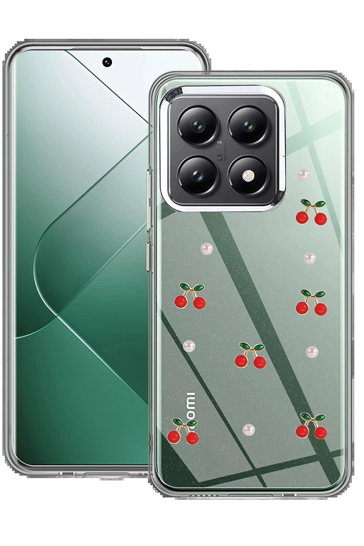 Buti̇k Xi̇aomi̇ Mi̇ 14T Pro Fi̇yonk Desenli̇ Kapak - Desen 9-(5796)