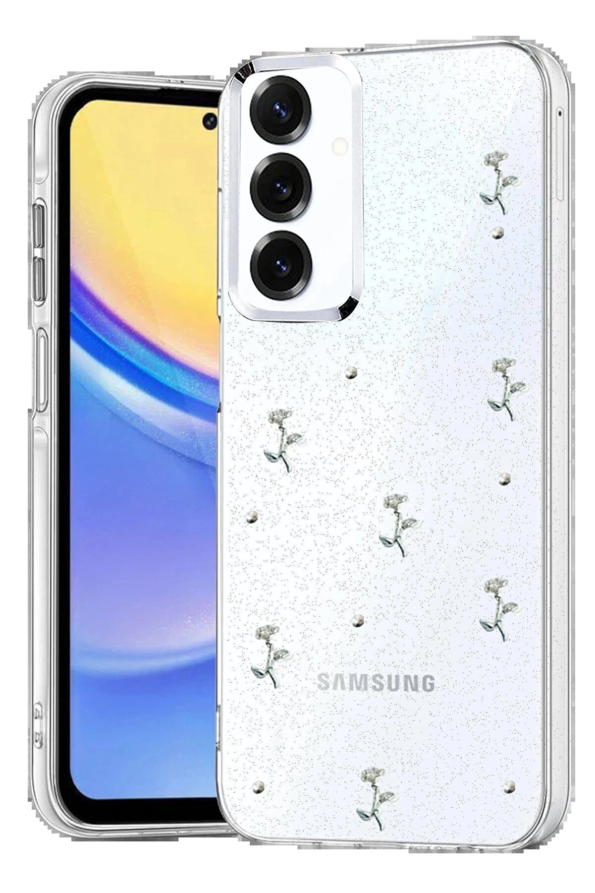 Buti̇k Samsung Galaxy S25 Fe Fi̇yonk Desenli̇ Kapak - Desen 4-(5796)