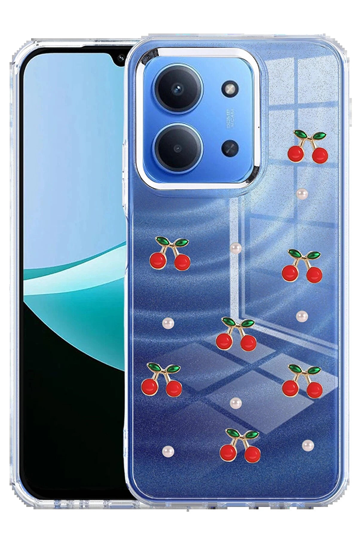 Buti̇k Xi̇aomi̇ Redmi̇ 15C 4G Fi̇yonk Desenli̇ Kapak - Desen 9-(5796)