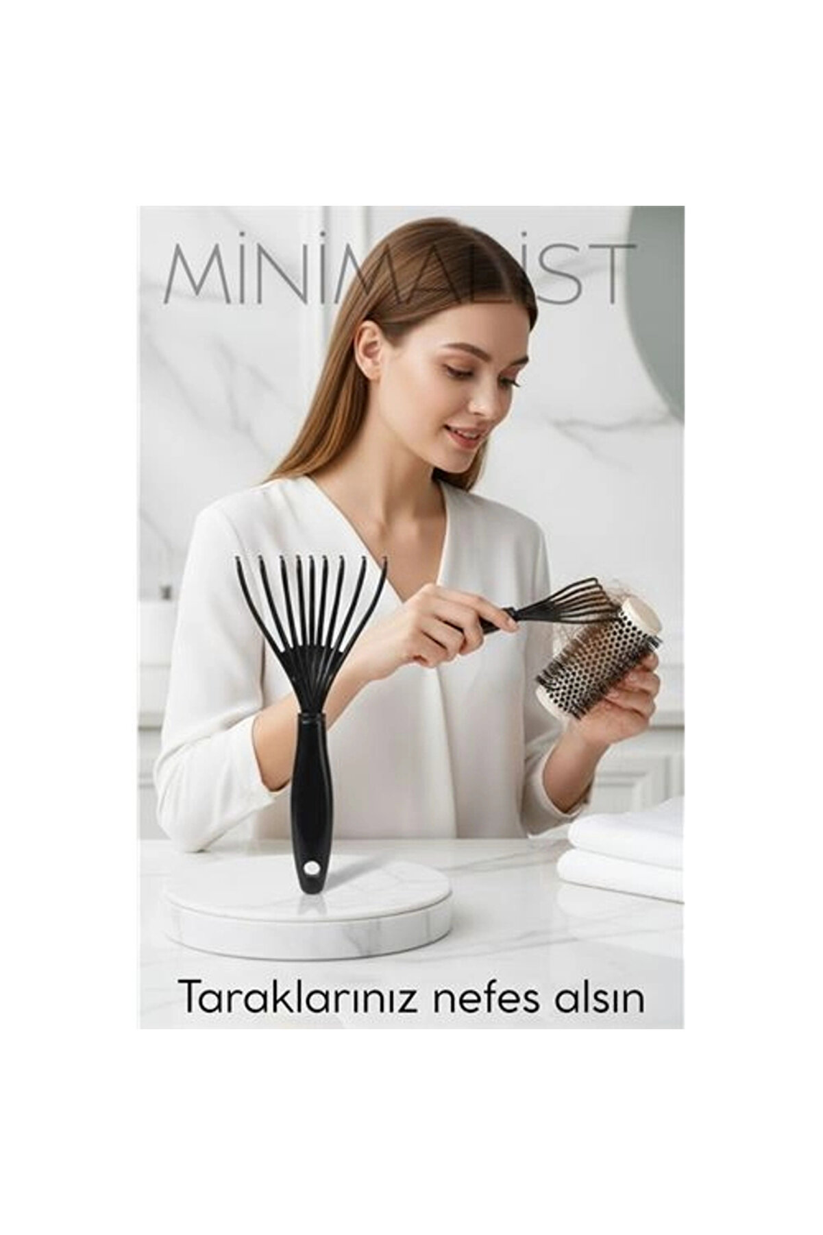 Buti̇k Tarak Temi̇zleyi̇ci̇ Mi̇ni̇ Tırmık