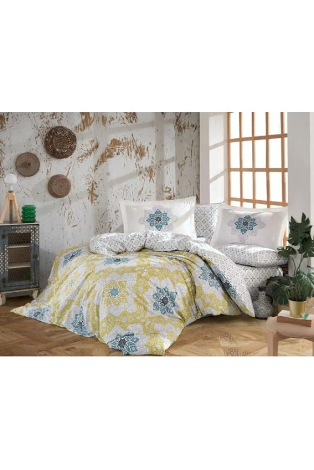 Ethab Ti̇caret Ki̇ngsi̇ze Popli̇n Nev Amanda Sarı