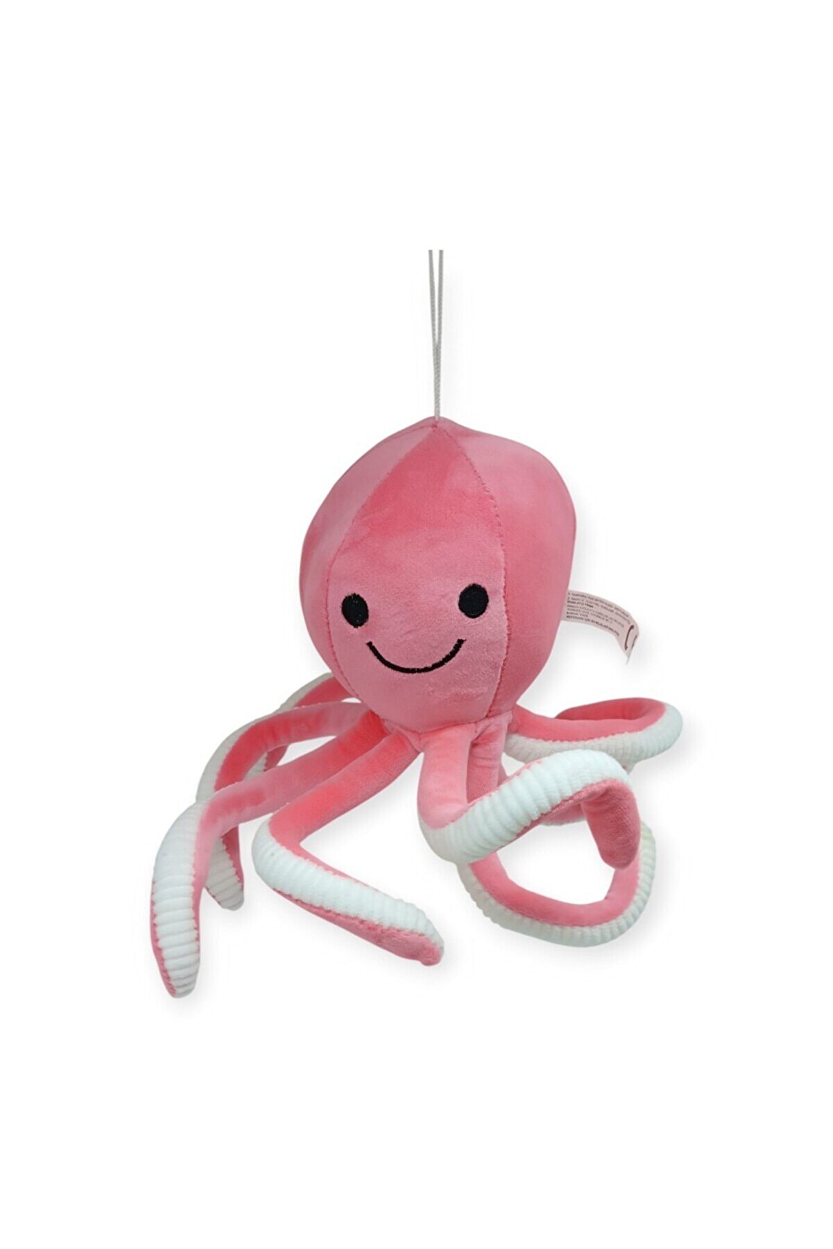 Ethab Ti̇caret Peluş Sevi̇mli̇ Ahtapot 30 Cm - Pembe