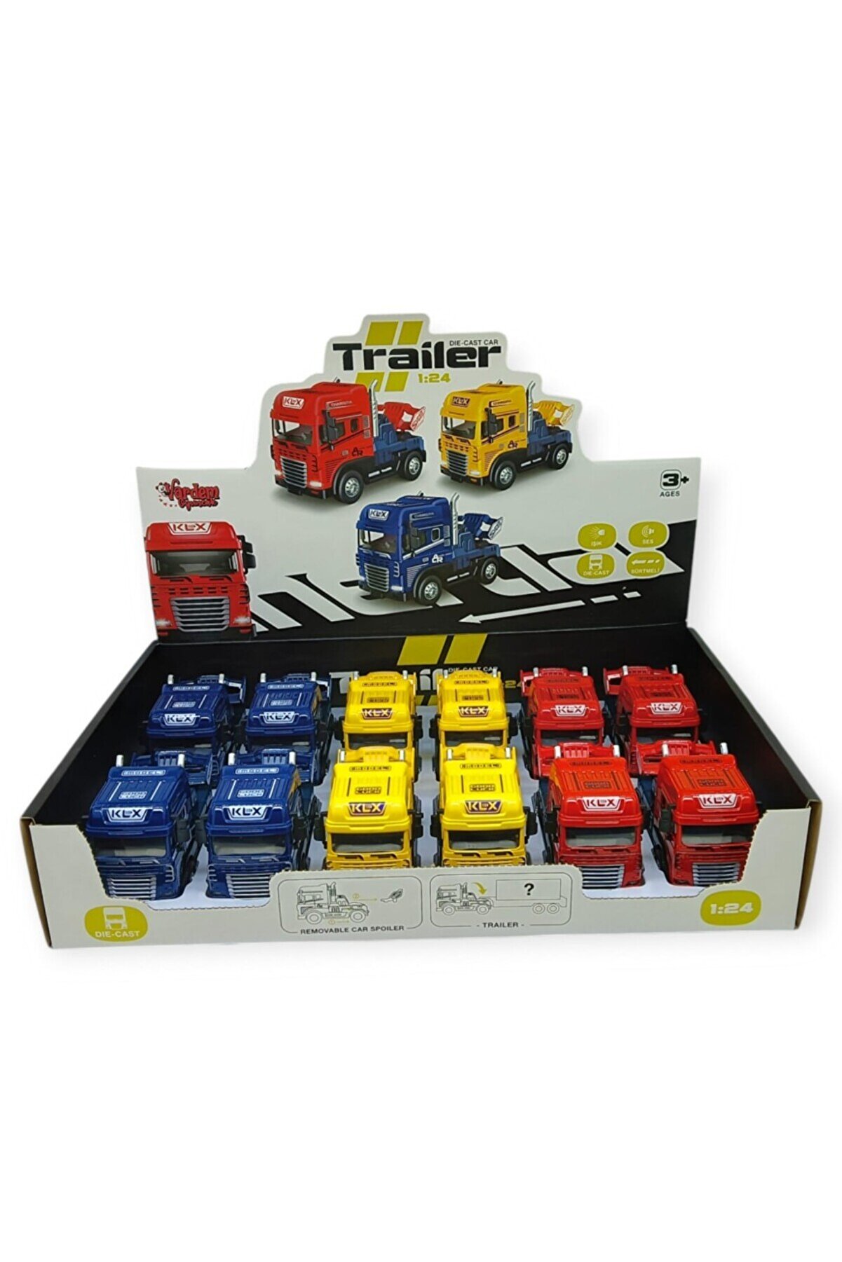 Ethab Ti̇caret - Sesli̇ Işıklı Tır Kafası 1 Adet