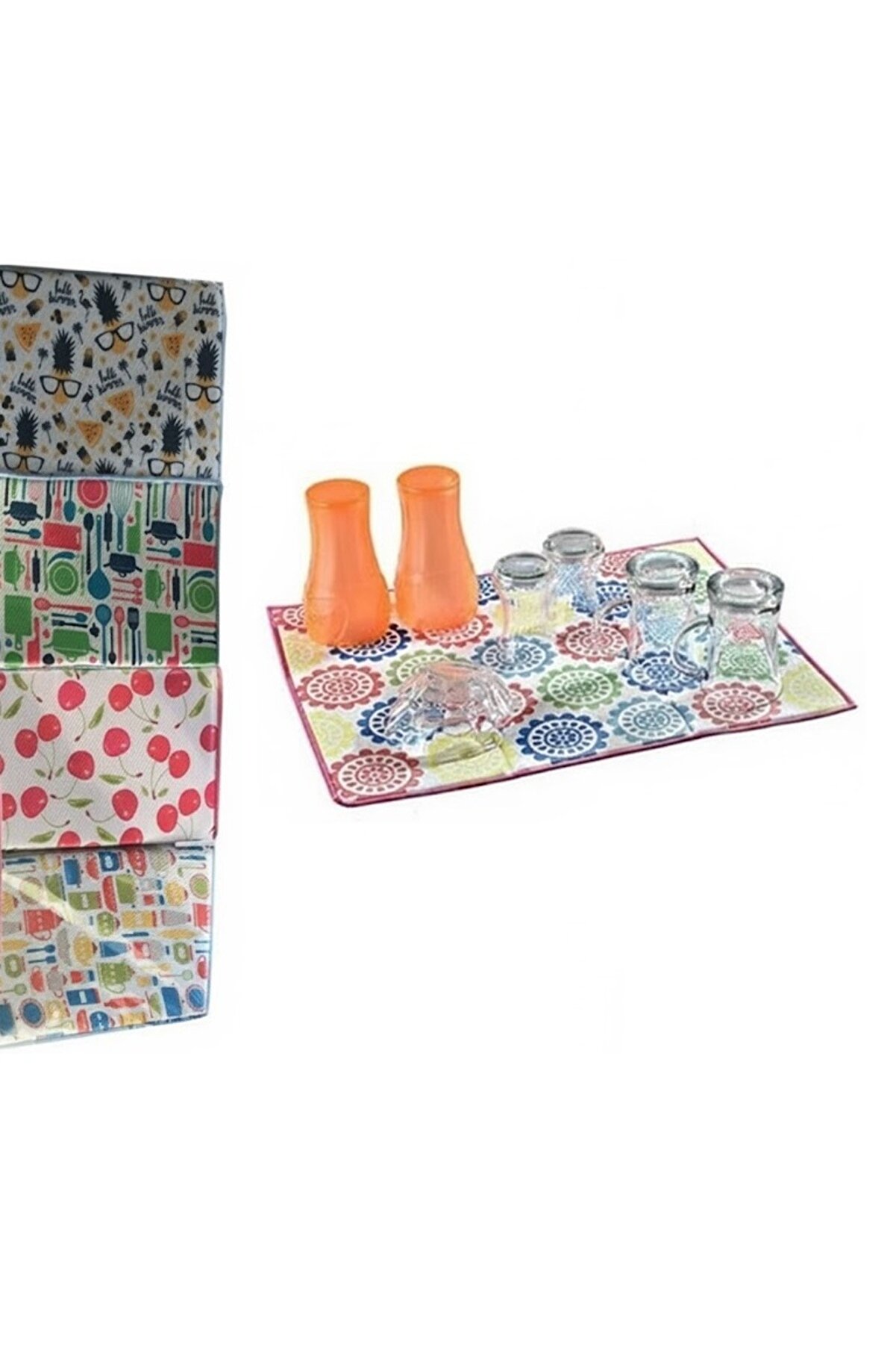 Ethab Ti̇caret 5 Adet Kurutmalık Mi̇krofi̇ber Kurutma Bulaşık Altlığı