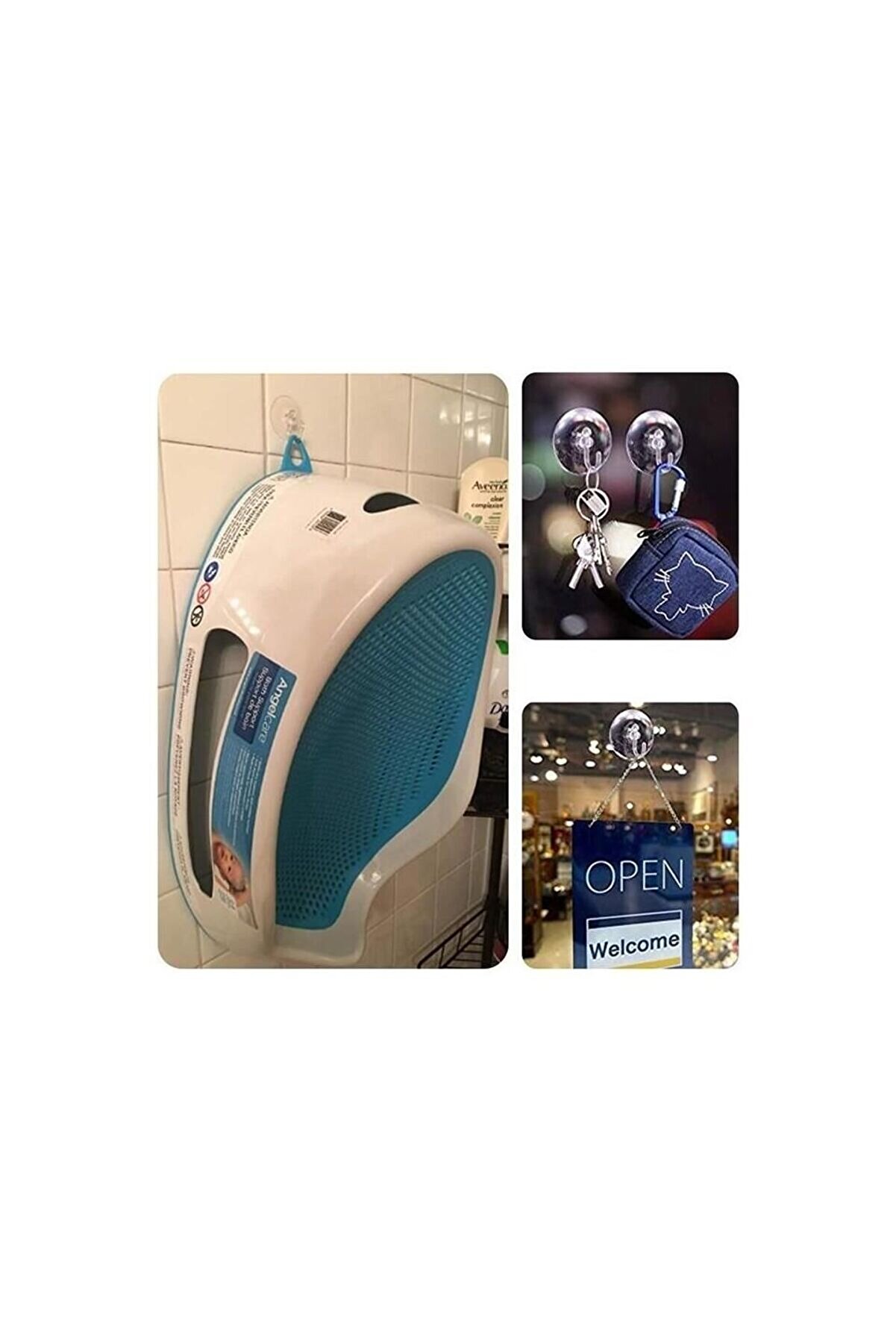 Ethab Ti̇caret Kancalı Cam Vantuzu 5 Adet