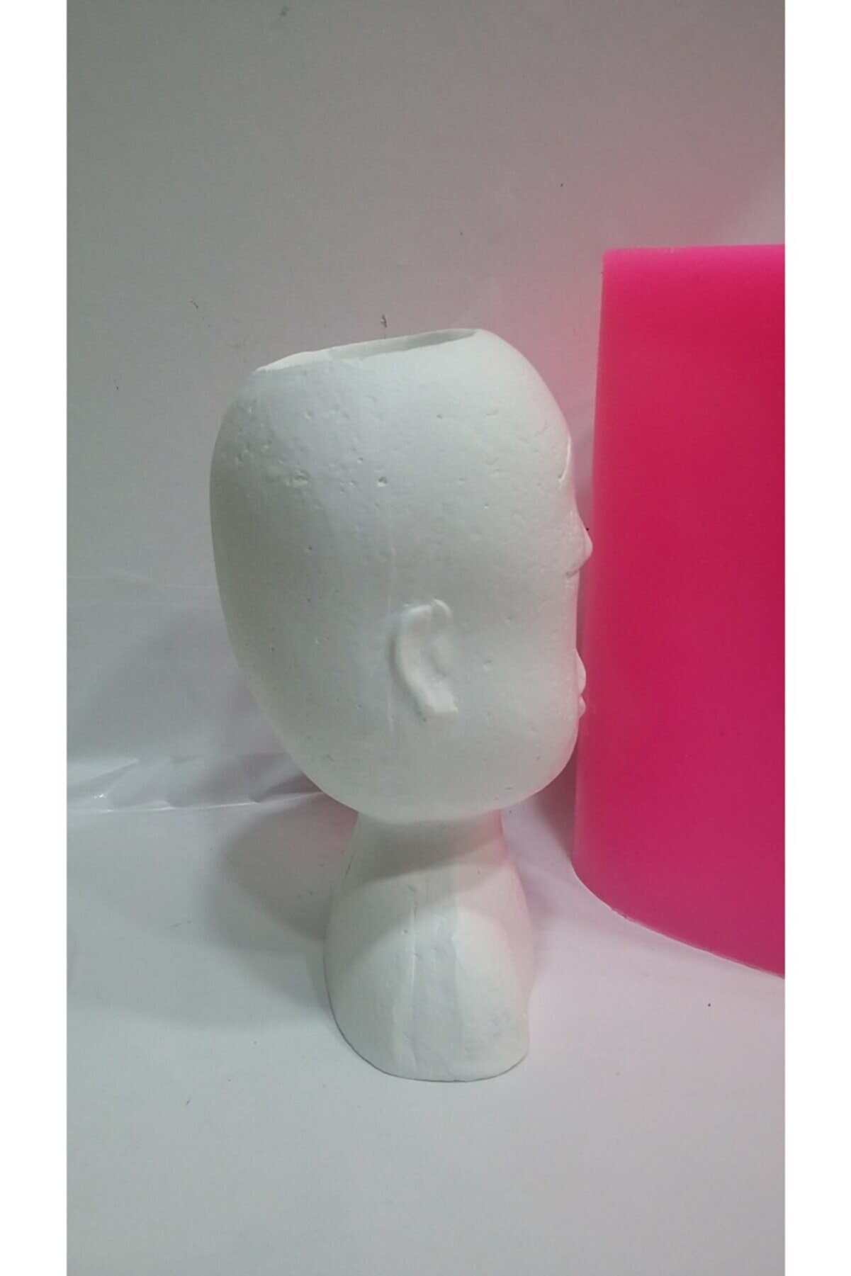 Kalıpcınızburada Yüz Saksı Si̇li̇kon Kalıp