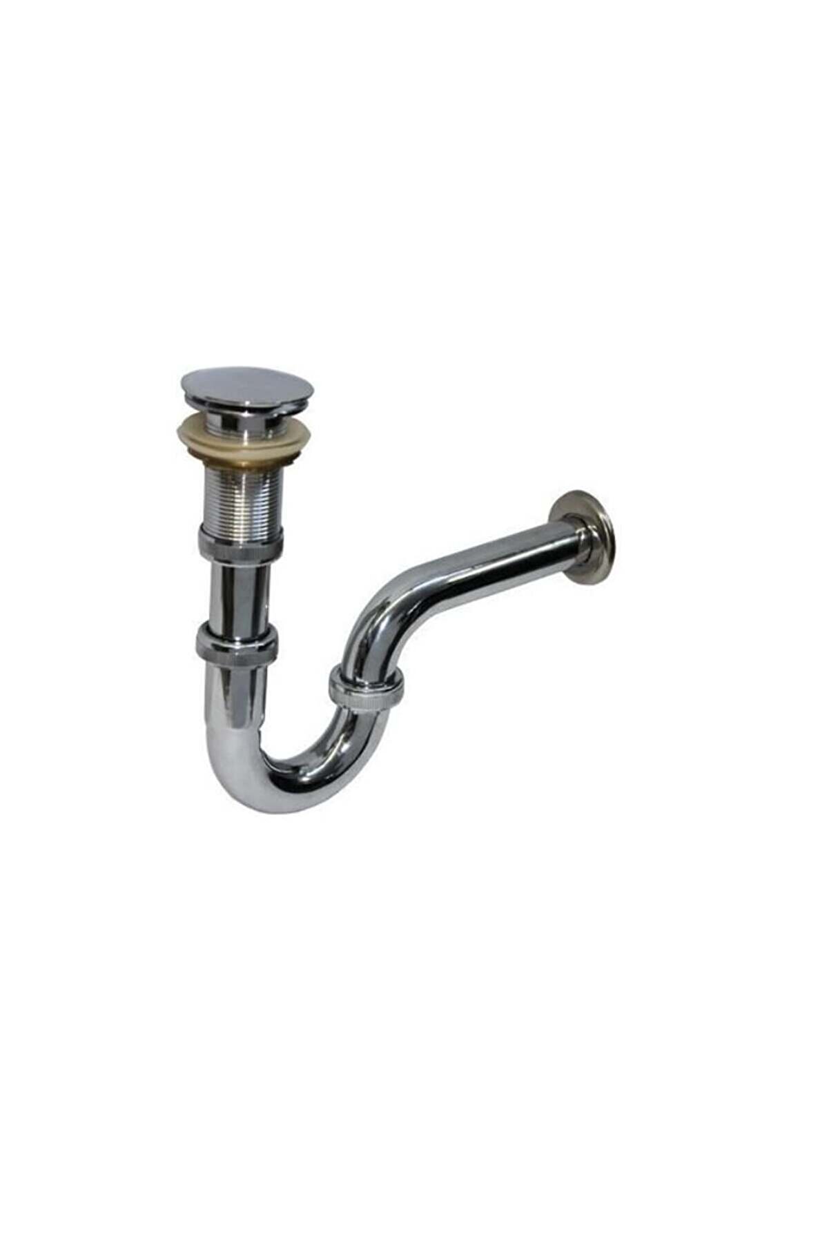 Ethab Ti̇caret Krom Lavabo Si̇fonu Stoplu Pop-Up 32 Mm