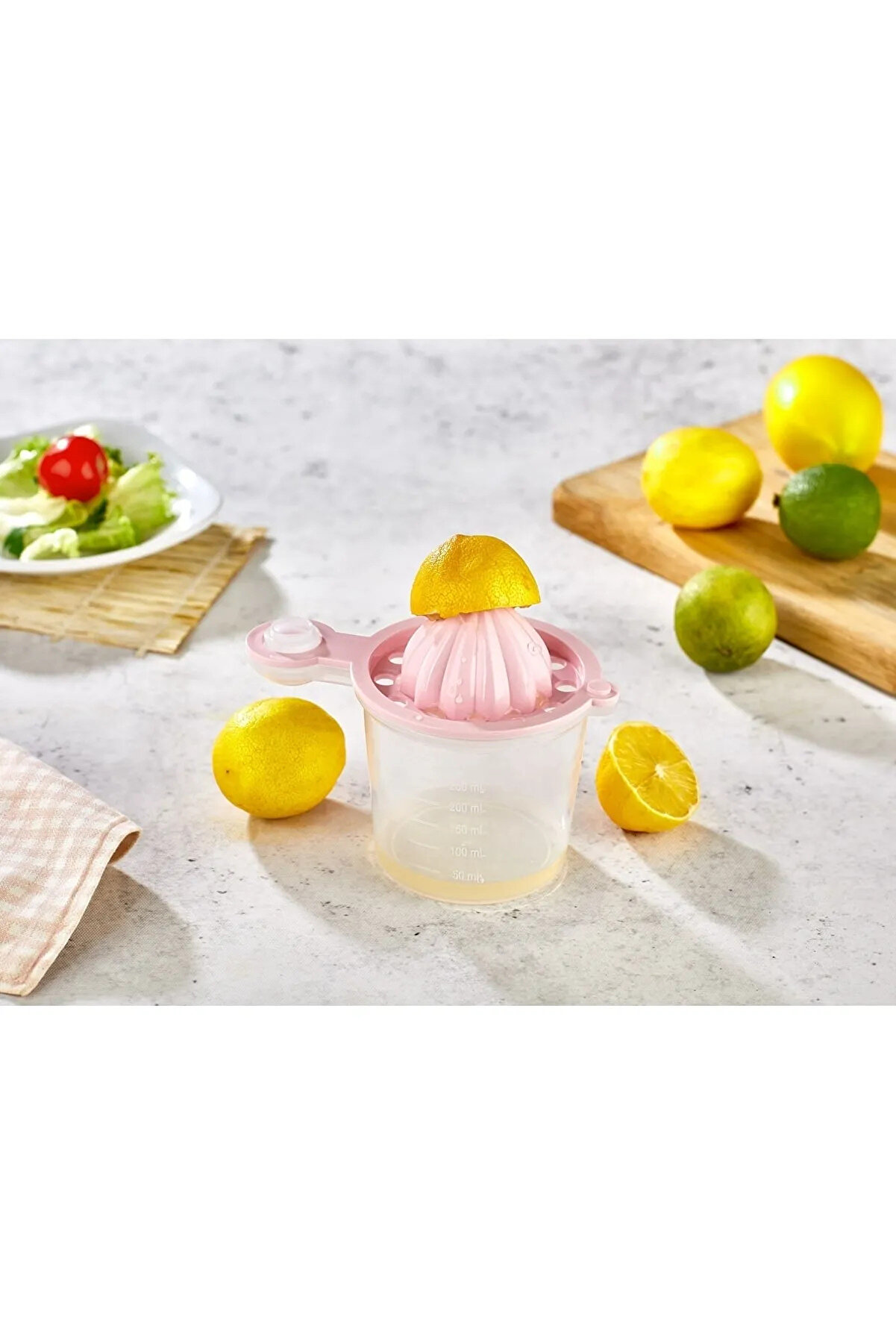 Ethab Ti̇caret 5 İn 1 S&uuml;zge&ccedil; - Huni̇ - Li̇mon Sıkacağı - Yumurta Akı Ayırıcı Hazneli̇ Mutfak Aparatı