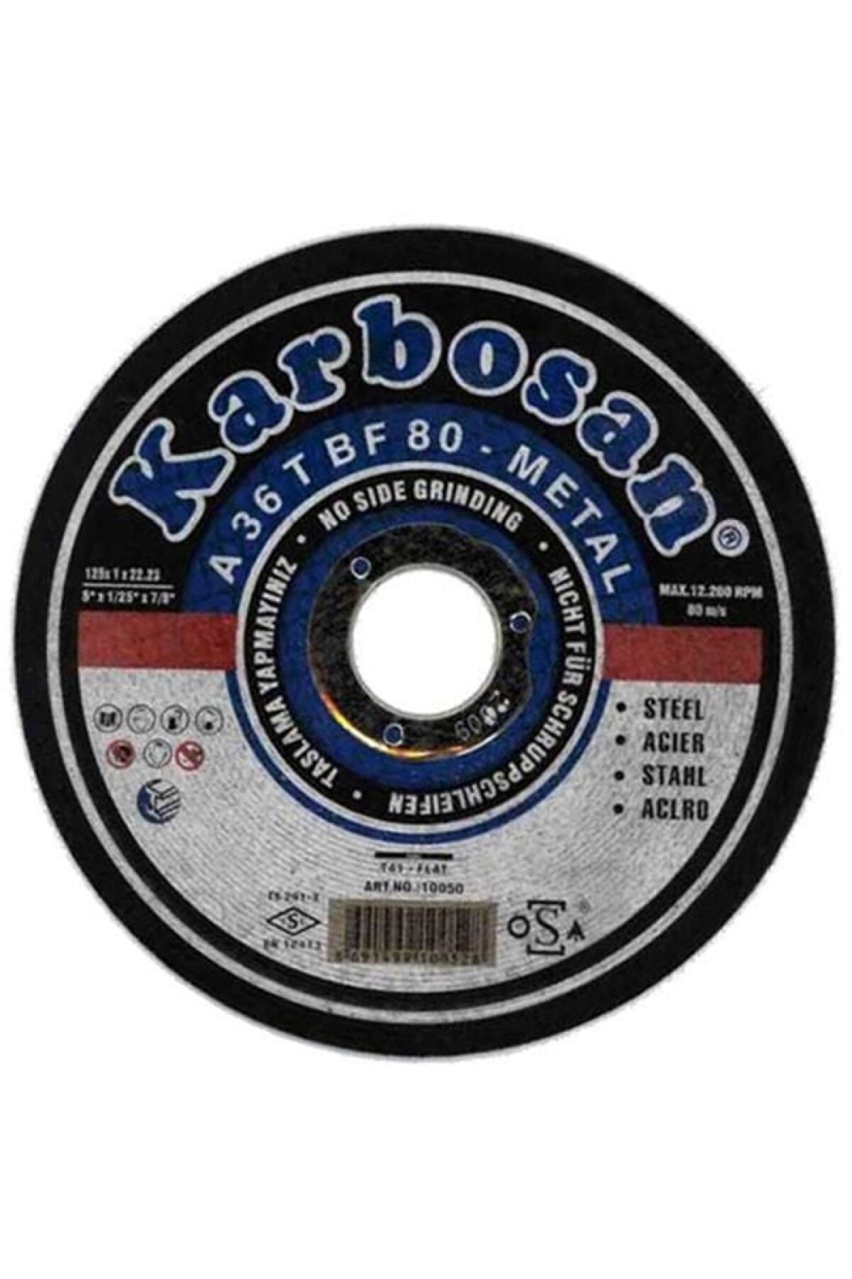 Karbosan Metal Kesi̇ci̇ 115X3X22 Mm