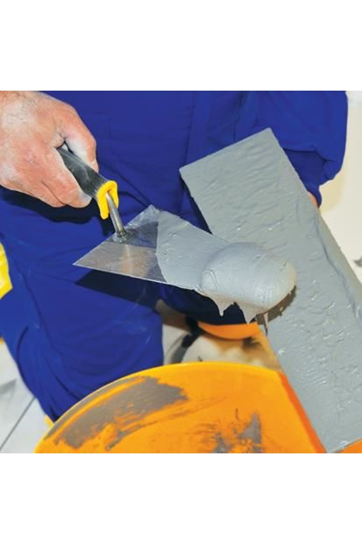 Dekor Grck Dekor 062 Ahşap Saplı Sıvacı Malası 22 Cm Efsn