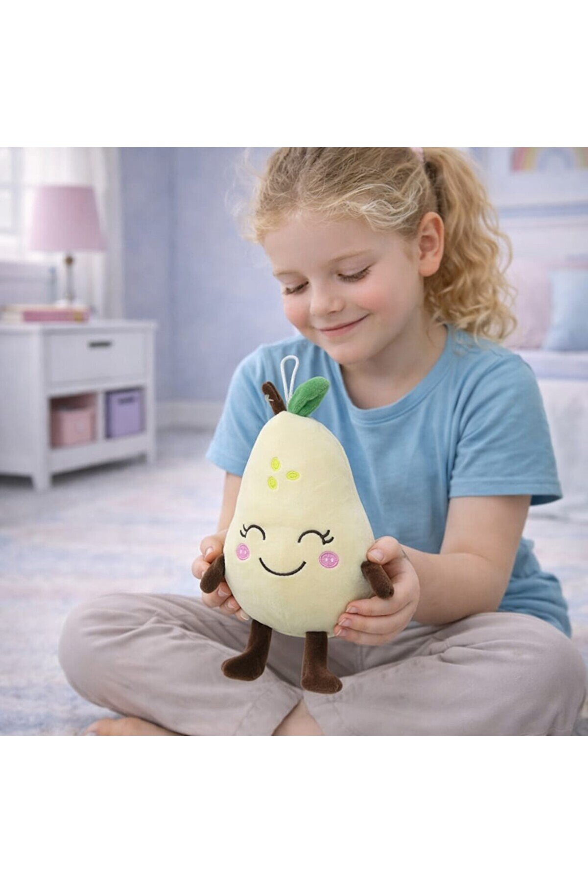 Ethab Ti̇caret Peluş Meyveler 30 Cm - Armut