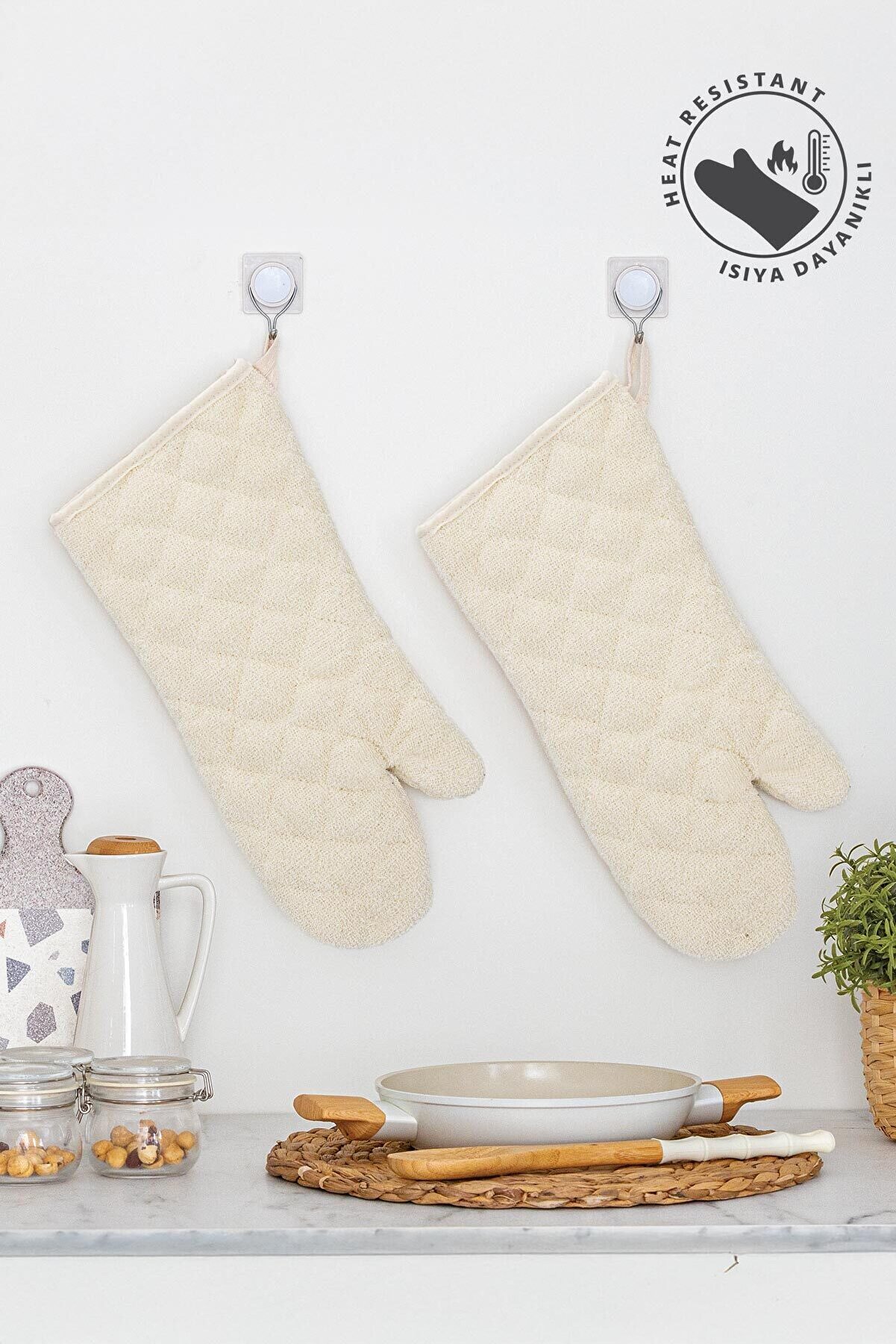 Ethab Ti̇caret Fırın Eldi̇veni̇ Isıya Dalı Termo Astarlı L&uuml;x Fırın Eldi̇veni̇