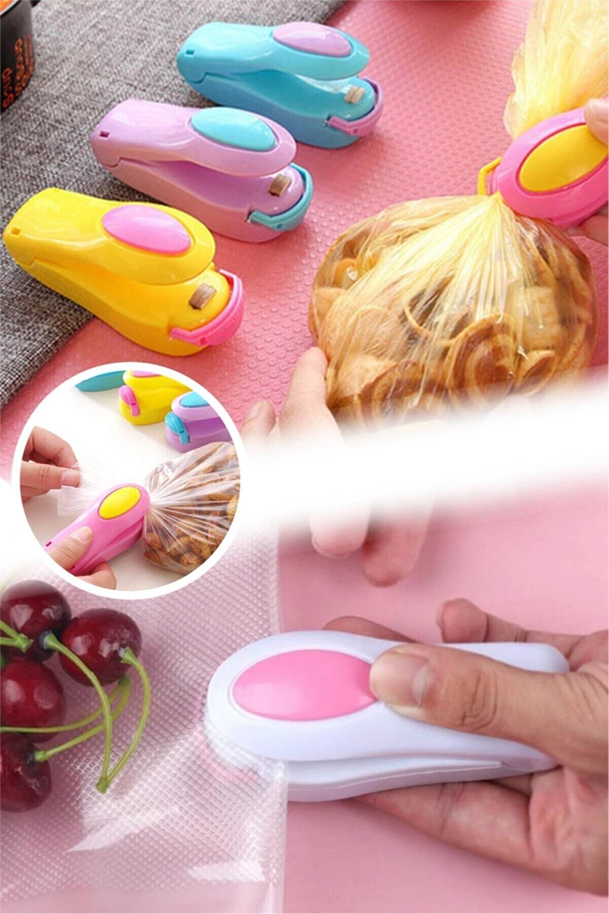 Ethab Ti̇caret Poşet Kapatıcı - Poşet Ağzı Kapatıcı Isıtmalı Vakumlu Yapıştırma