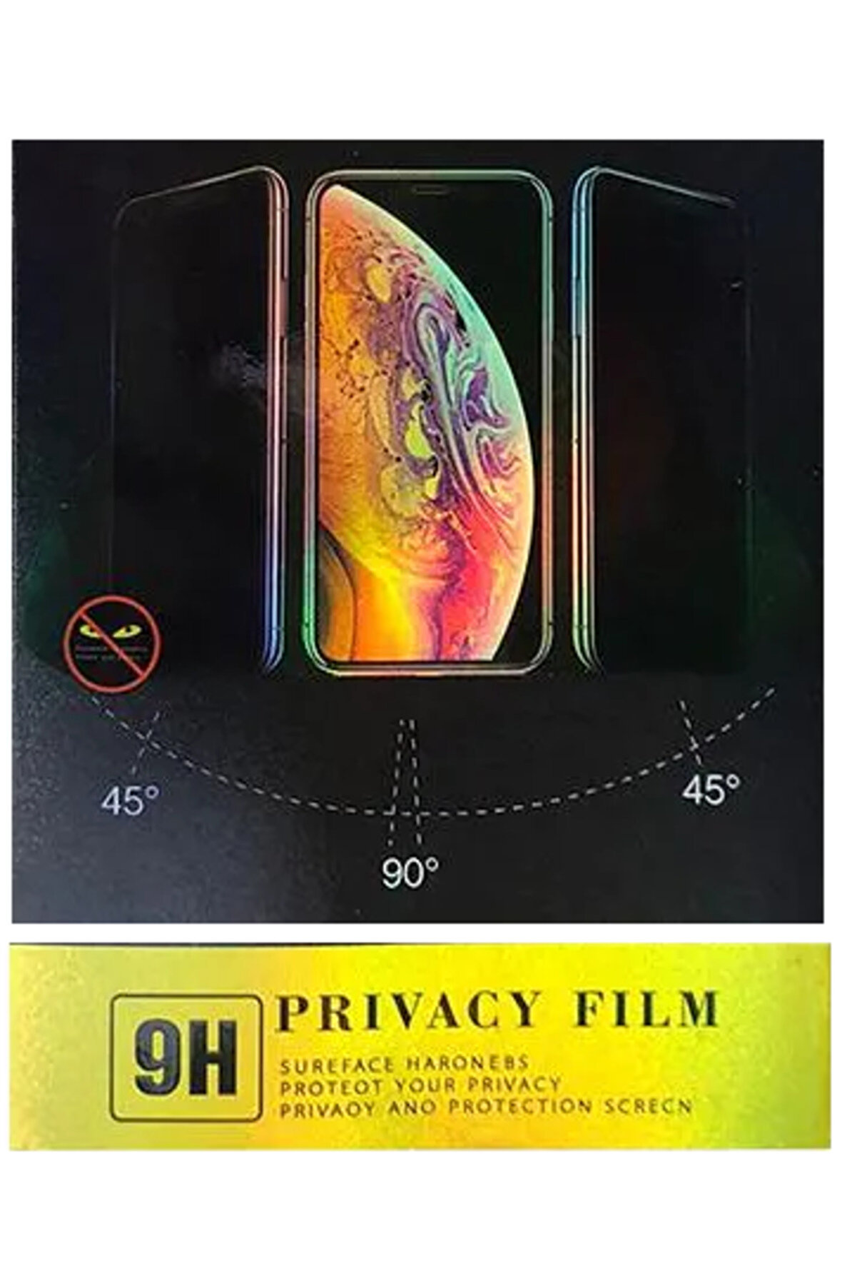 Ethab Ti̇caret İphone 12 Hayalet Ekran Koruyucu Kırılmaz Cam