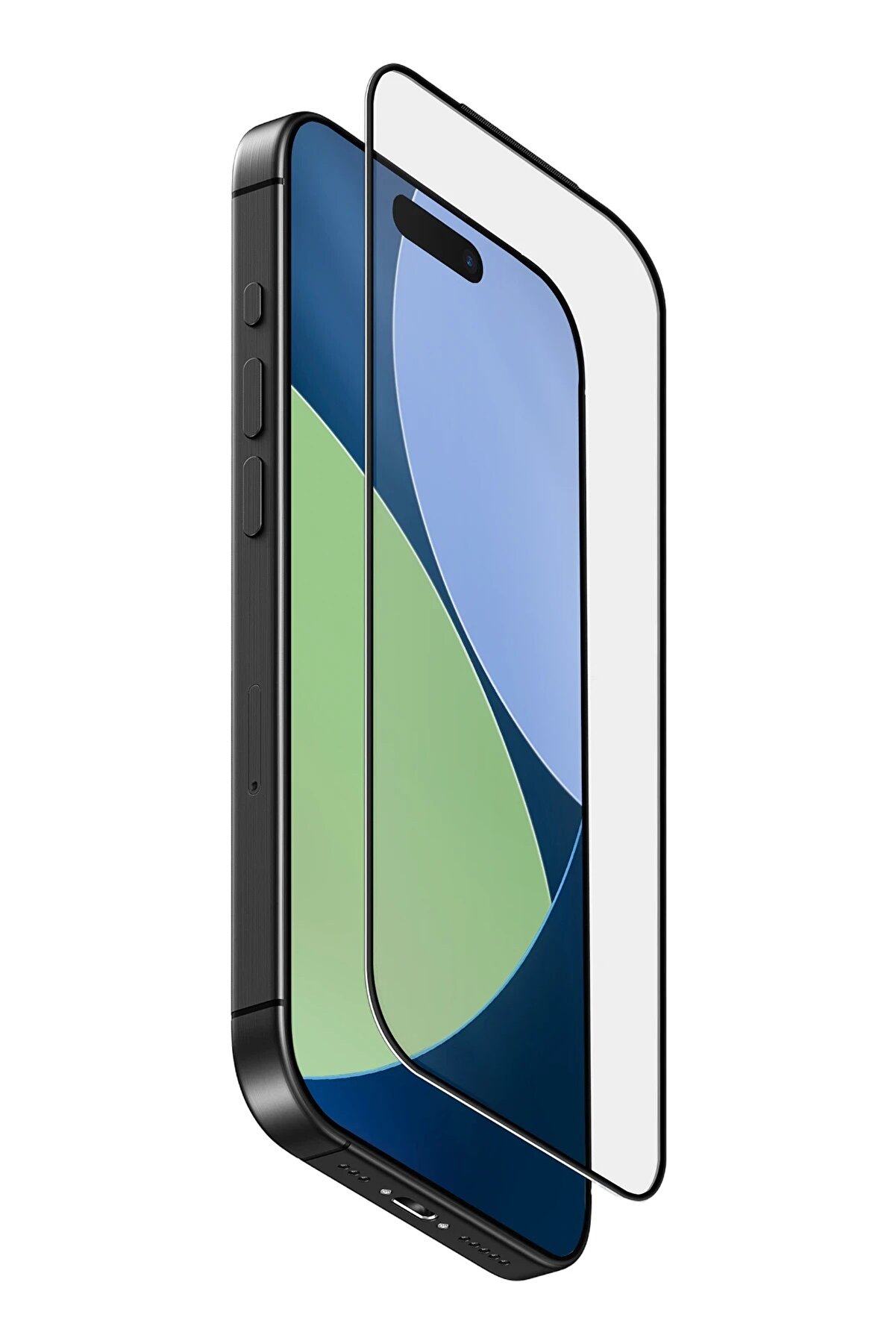 Ethab Ti̇caret İphone 16 Max Pro Ekran Koruyucu Kırılmaz Cam &Ccedil;ıtalı Koruyucu