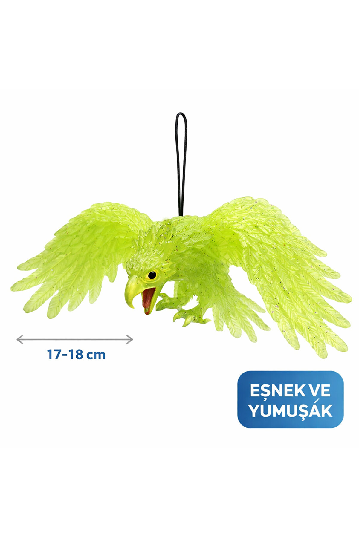 Ethab Ti̇caret Asılabi̇li̇r Lateks Kartal Dekor S&uuml;s&uuml; Yeşi̇l 17-18 Cm