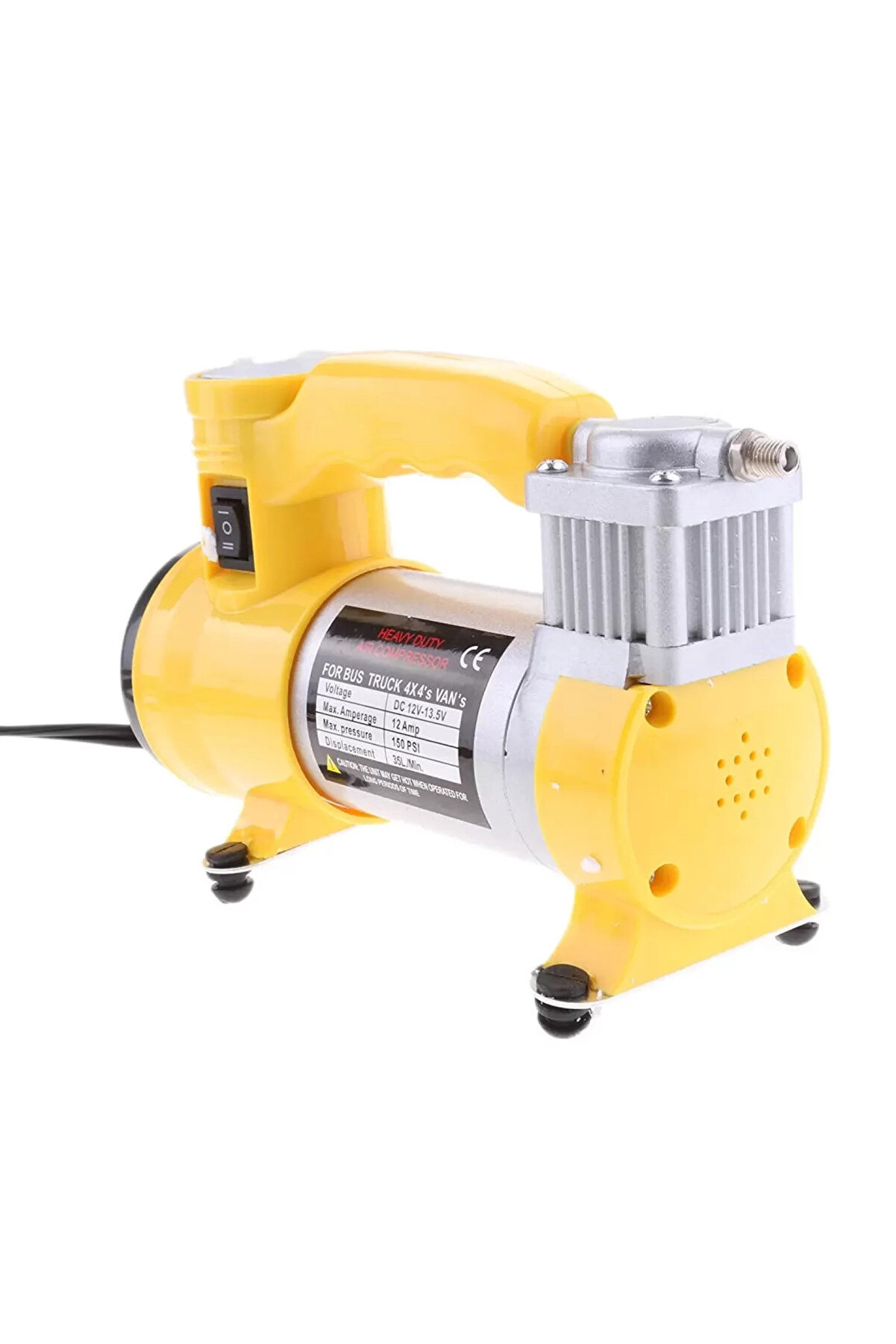 Go İthalat Oto Araba Lasti̇k Şi̇şi̇rme Kompres&ouml;r&uuml; Pompası Işıklı 150 Psı Yage